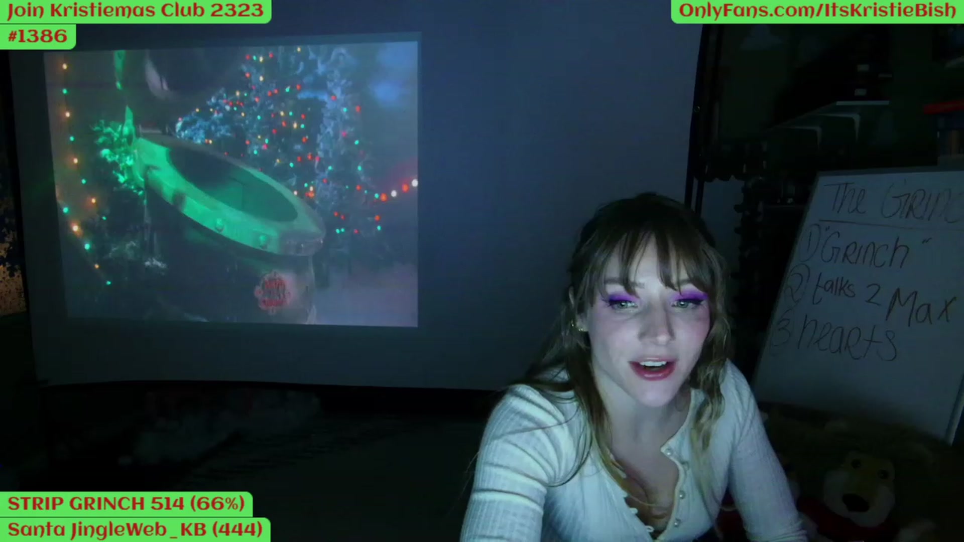 Gallery image thumbnail from Kristiemas's myfreecams stream on, 12/21/2022, 04:16 image 18 of 20