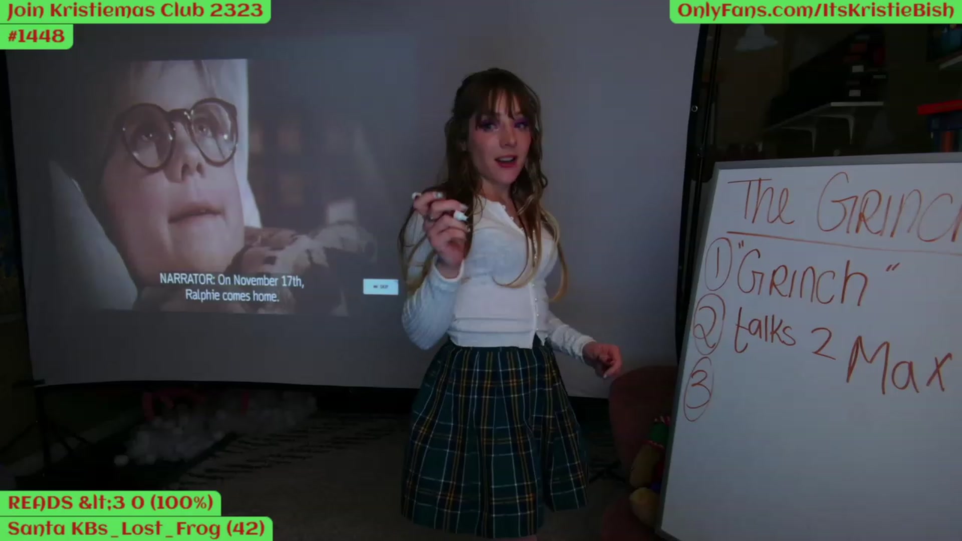 Gallery image thumbnail from Kristiemas's myfreecams stream on, 12/21/2022, 04:16 image 5 of 20