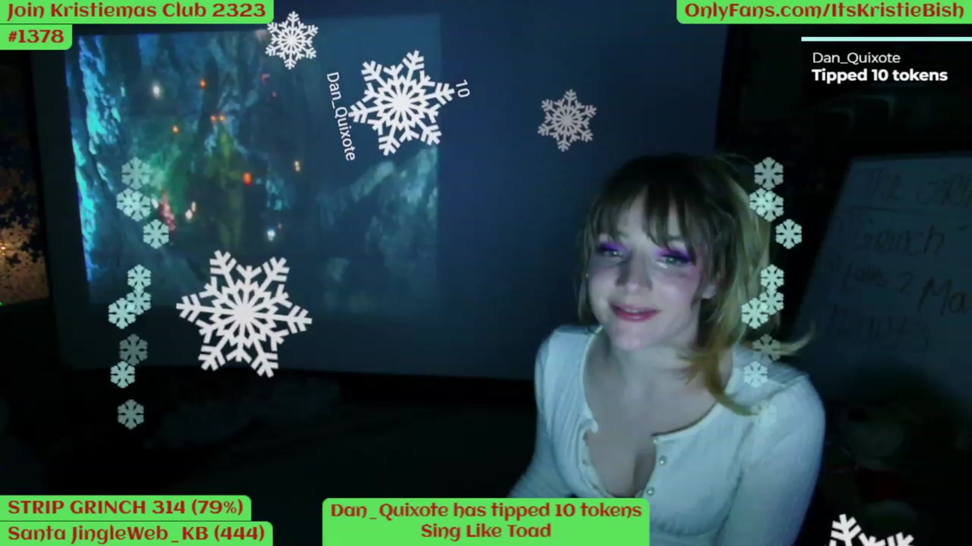 Gallery image thumbnail from Kristiemas's myfreecams stream on, 12/21/2022, 05:20 image 5 of 20
