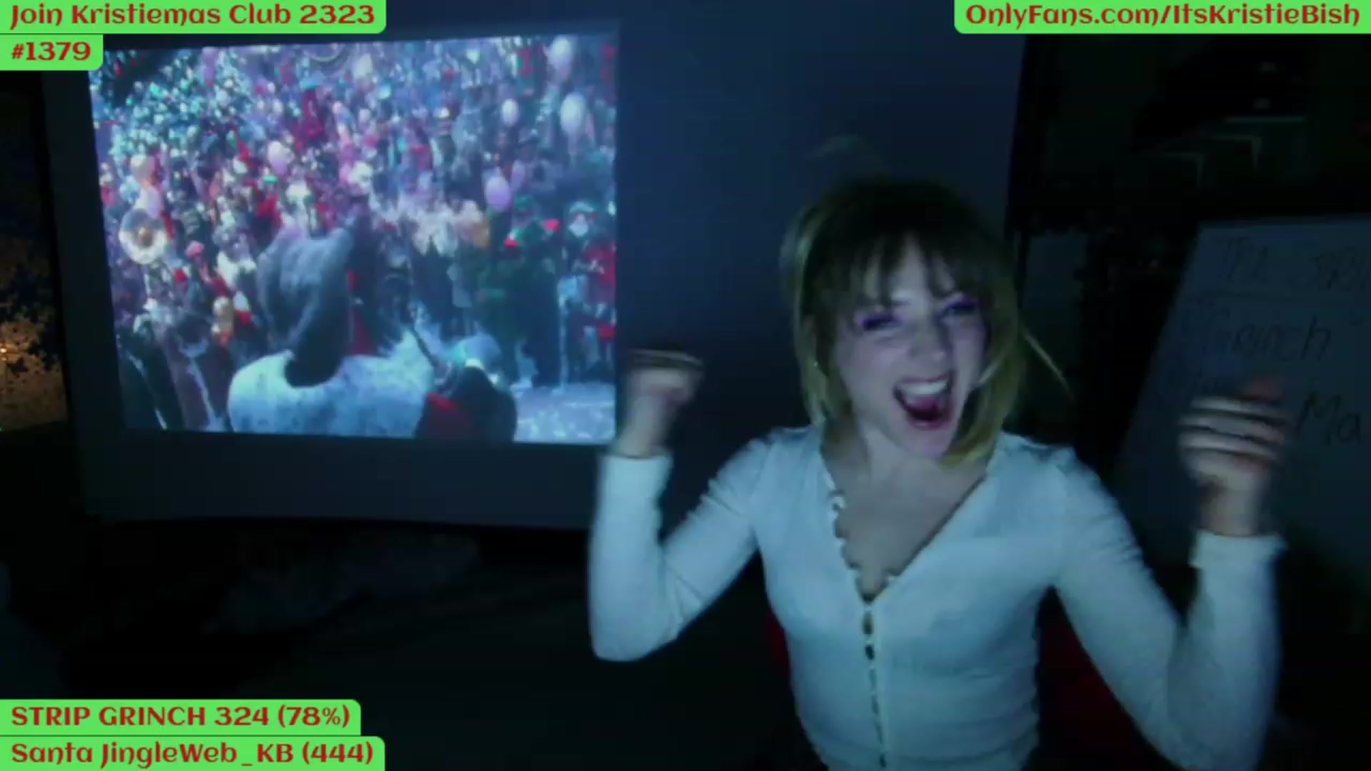 Gallery image thumbnail from Kristiemas's myfreecams stream on, 12/21/2022, 05:20 image 2 of 20