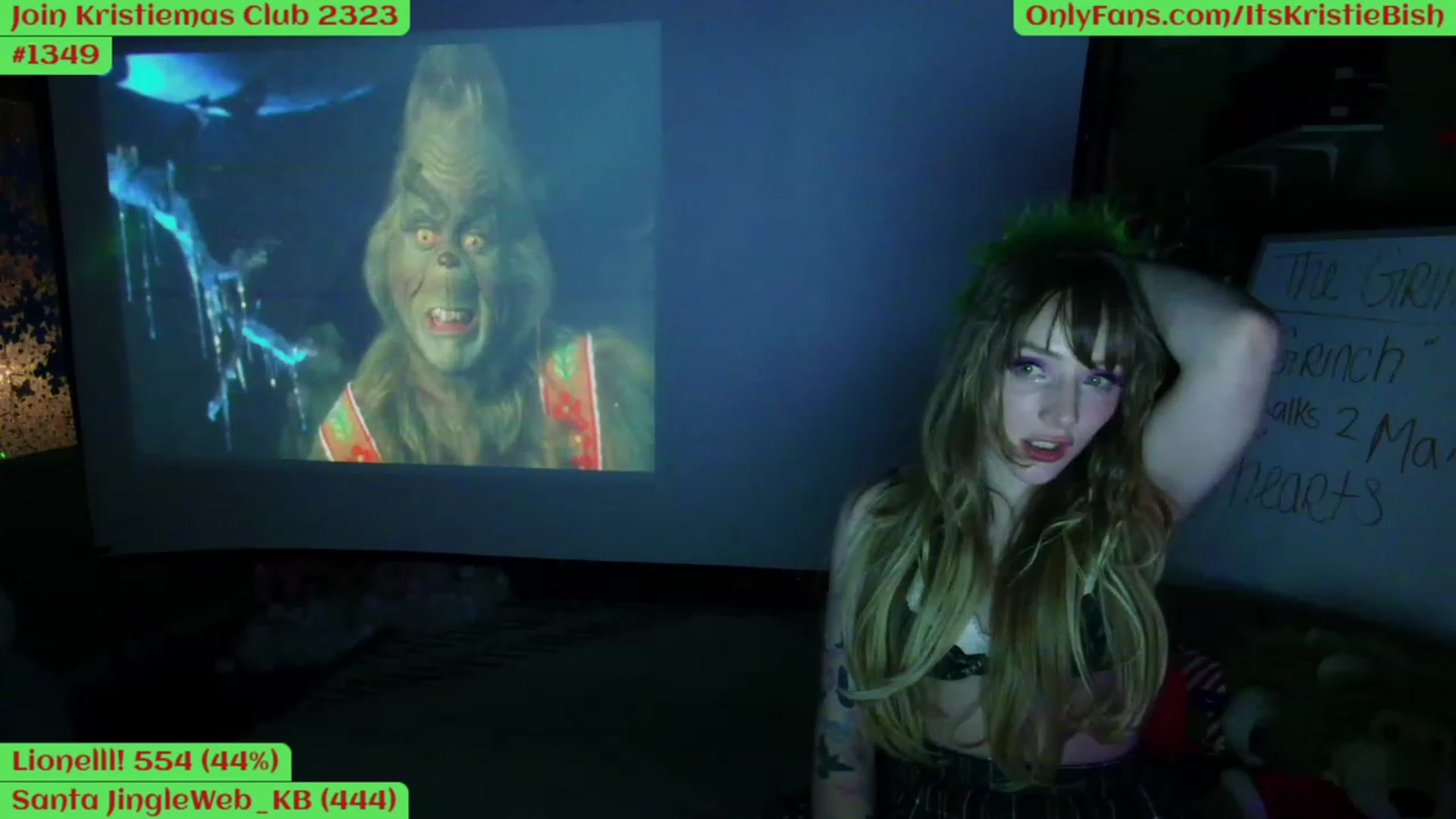 Gallery image thumbnail from Kristiemas's myfreecams stream on, 12/21/2022, 05:20 image 14 of 20