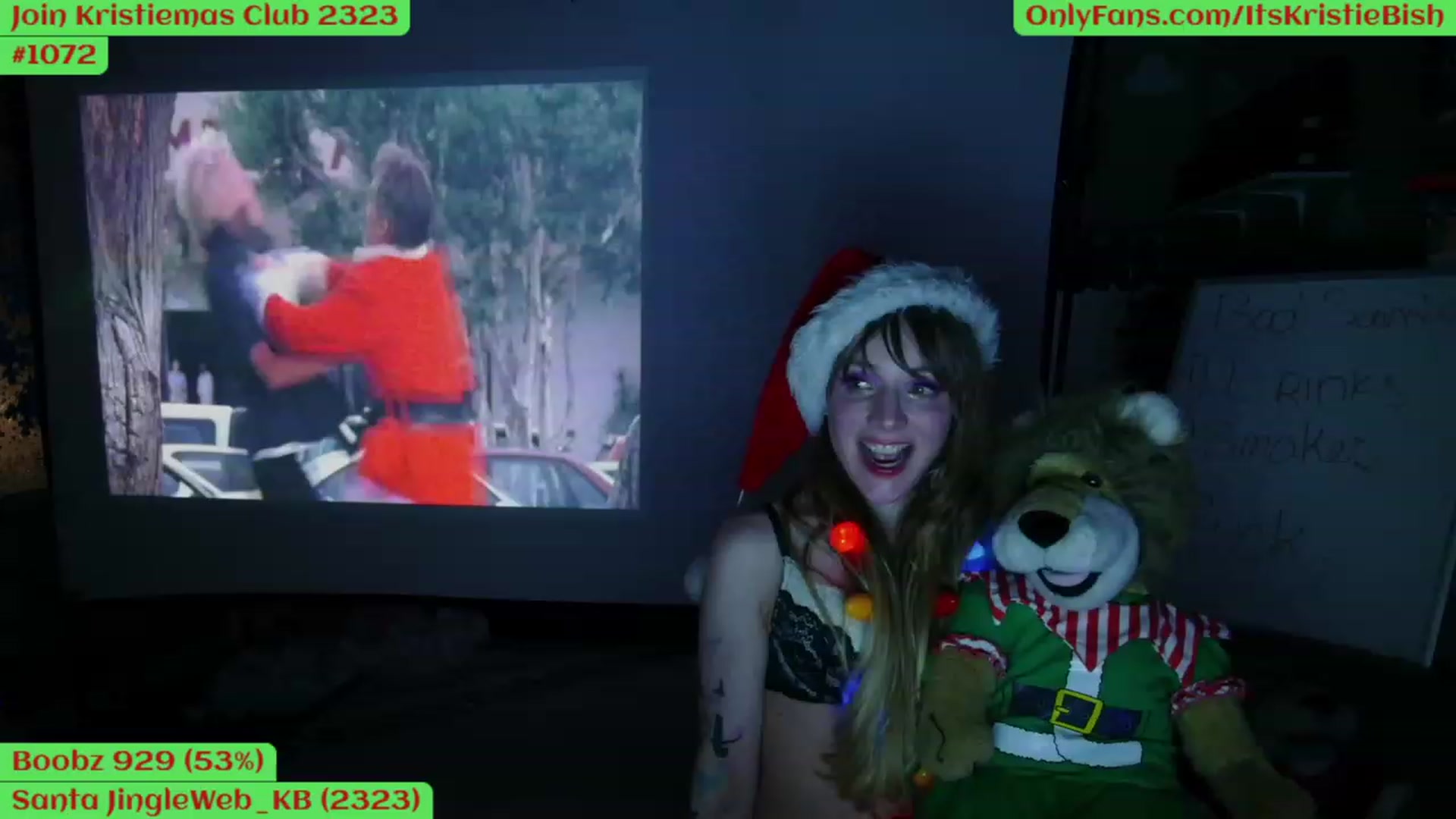 Gallery image thumbnail from Kristiemas's myfreecams stream on, 12/21/2022, 07:54 image 15 of 20