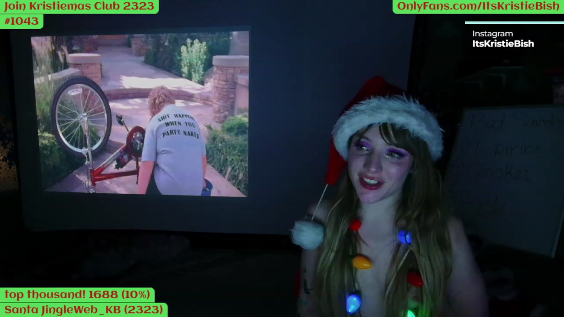 Gallery image thumbnail from Kristiemas's myfreecams stream on, 12/21/2022, 07:54 image 20 of 20