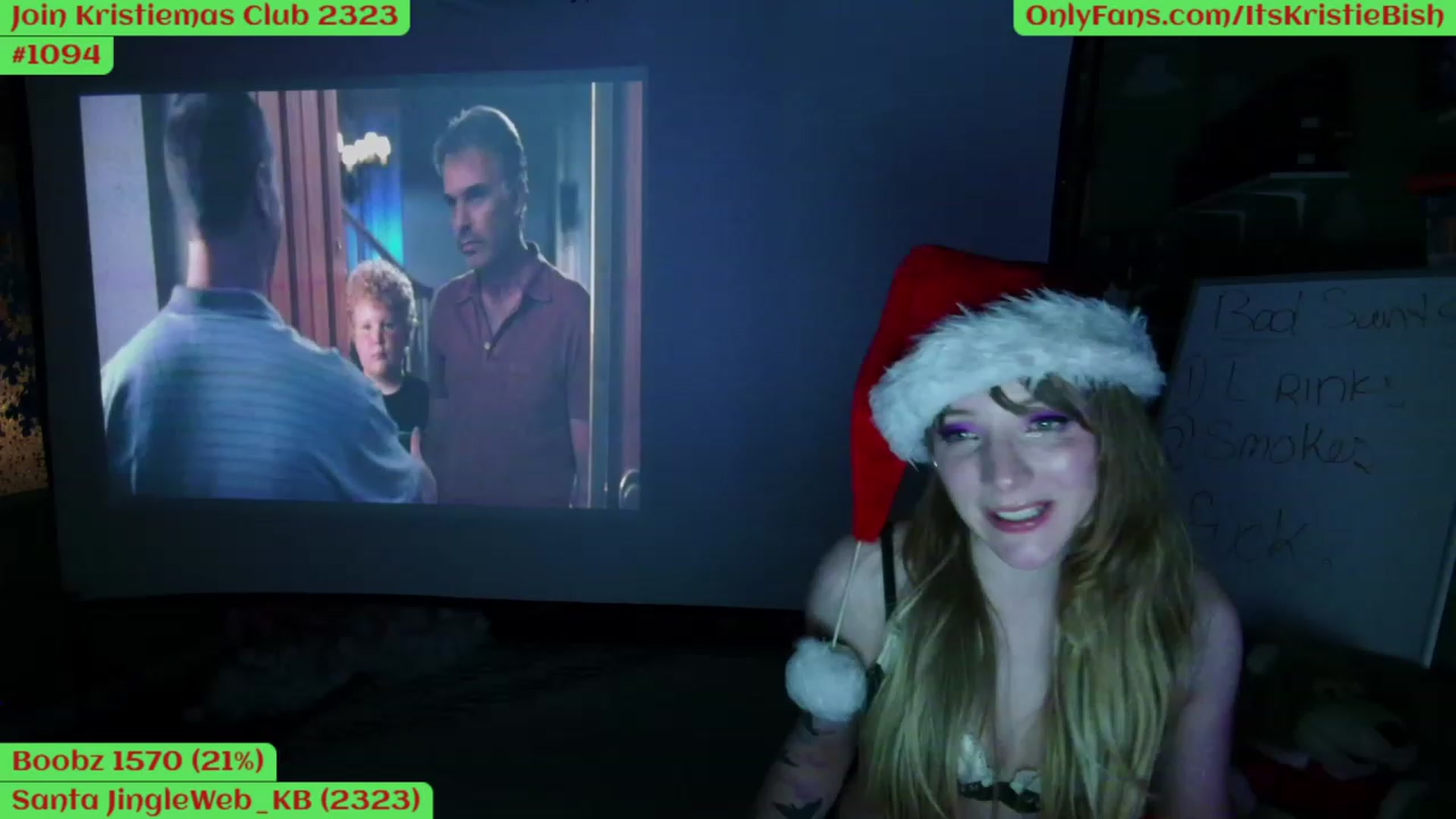 Gallery image thumbnail from Kristiemas's myfreecams stream on, 12/21/2022, 07:54 image 11 of 20