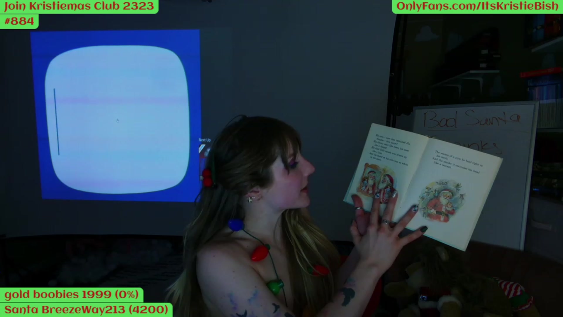 Gallery image thumbnail from Kristiemas's myfreecams stream on, 12/21/2022, 09:02 image 17 of 20