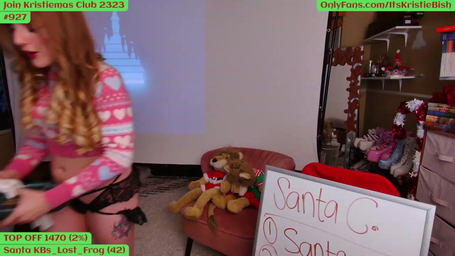 Gallery image thumbnail from Kristiemas's myfreecams stream on, 12/22/2022, 05:57 image 9 of 20