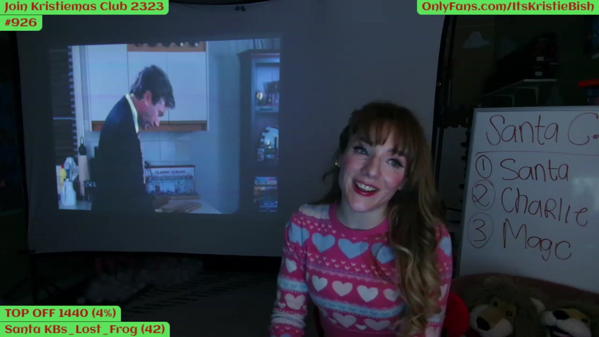 Gallery image thumbnail from Kristiemas's myfreecams stream on, 12/22/2022, 05:57 image 17 of 20