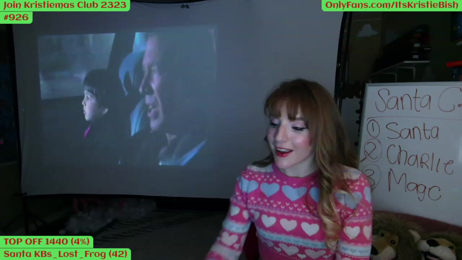 Gallery image thumbnail from Kristiemas's myfreecams stream on, 12/22/2022, 05:57 image 18 of 20