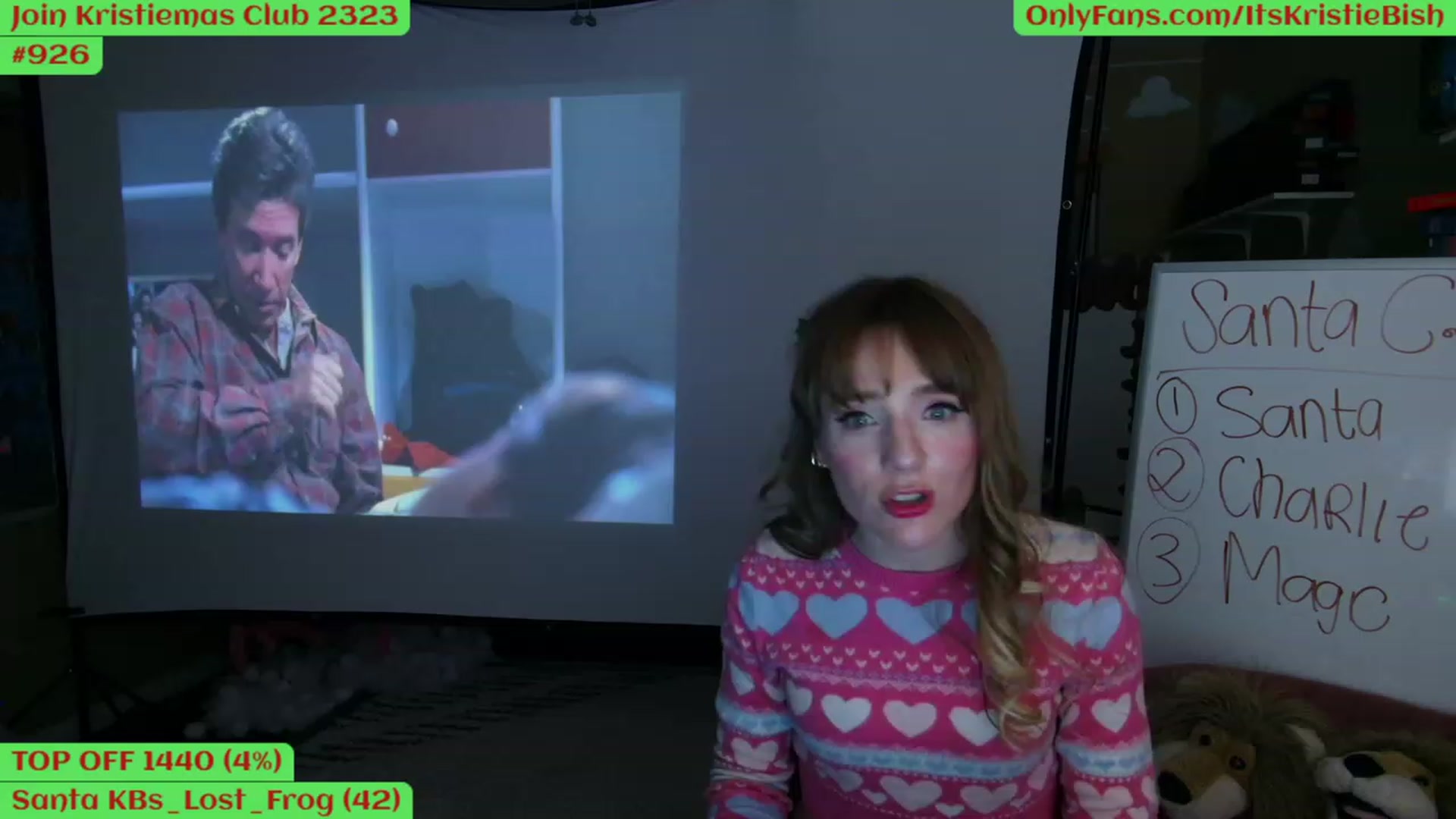 Gallery image thumbnail from Kristiemas's myfreecams stream on, 12/22/2022, 05:57 image 20 of 20