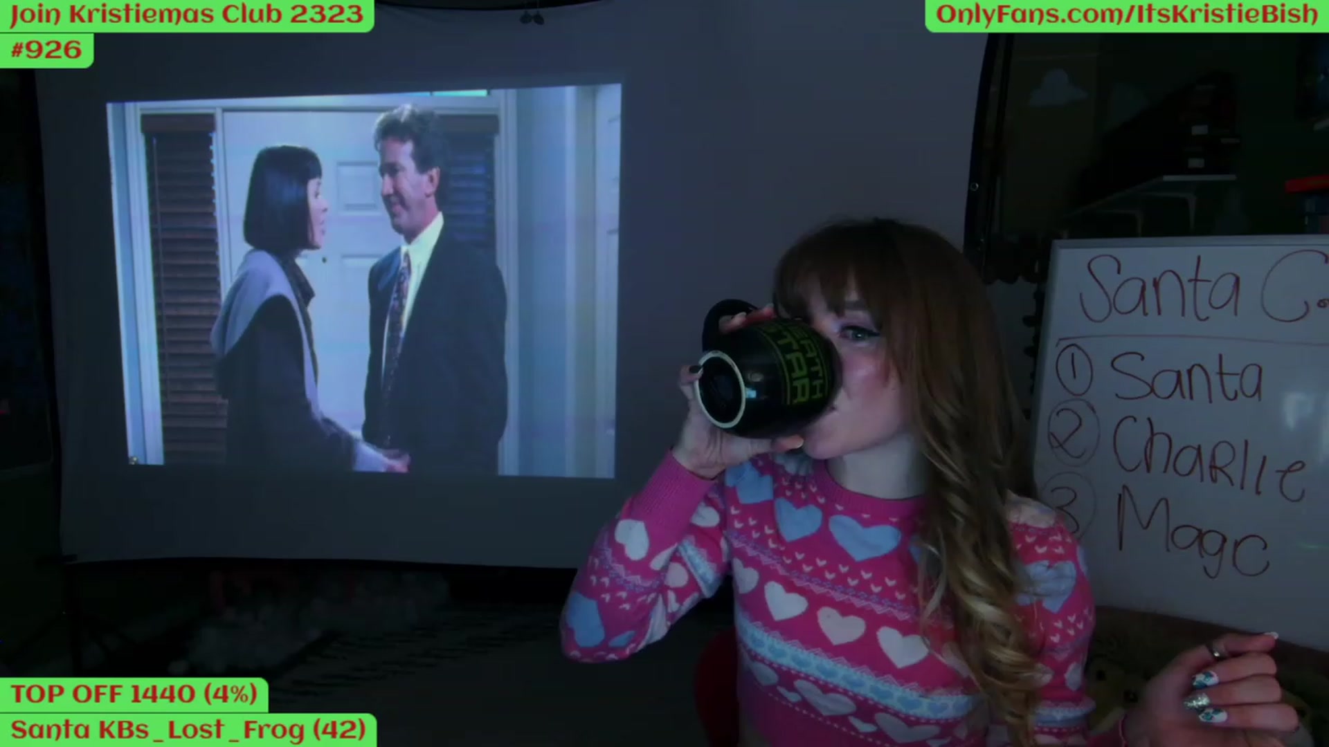 Gallery image thumbnail from Kristiemas's myfreecams stream on, 12/22/2022, 05:57 image 16 of 20