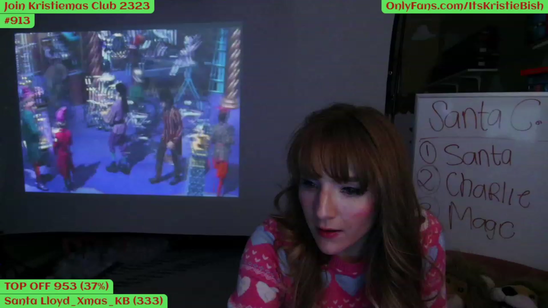 Gallery image thumbnail from Kristiemas's myfreecams stream on, 12/22/2022, 07:56 image 2 of 20