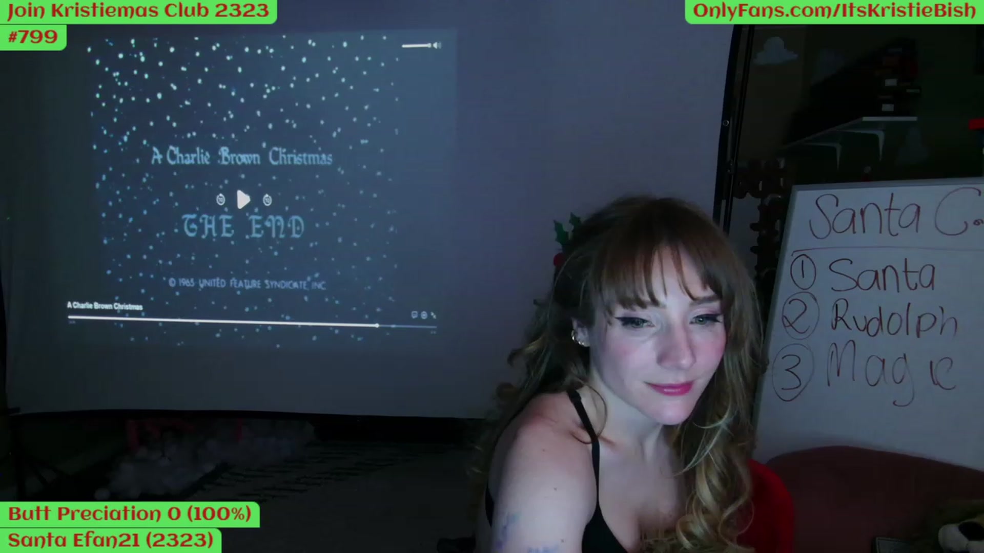 Gallery image thumbnail from Kristiemas's myfreecams stream on, 12/22/2022, 09:20 image 1 of 20