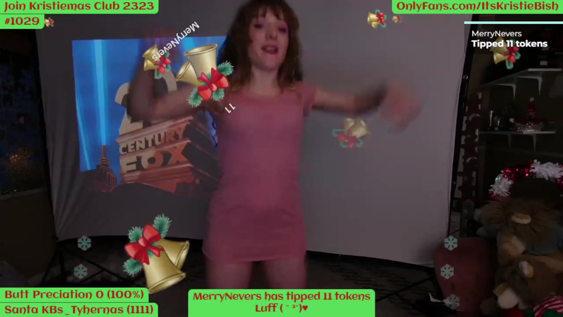 Gallery image thumbnail from Kristiemas's myfreecams stream on, 12/30/2022, 09:23 image 2 of 20