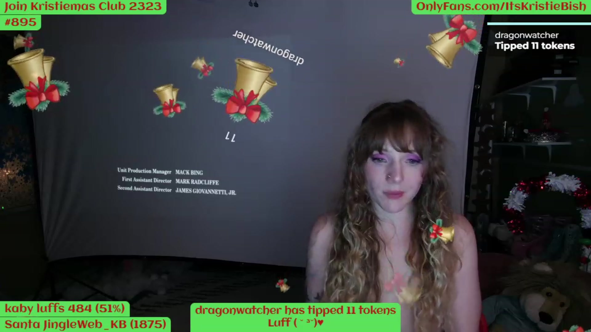 Gallery image thumbnail from Kristiemas's myfreecams stream on, 12/30/2022, 09:23 image 20 of 20
