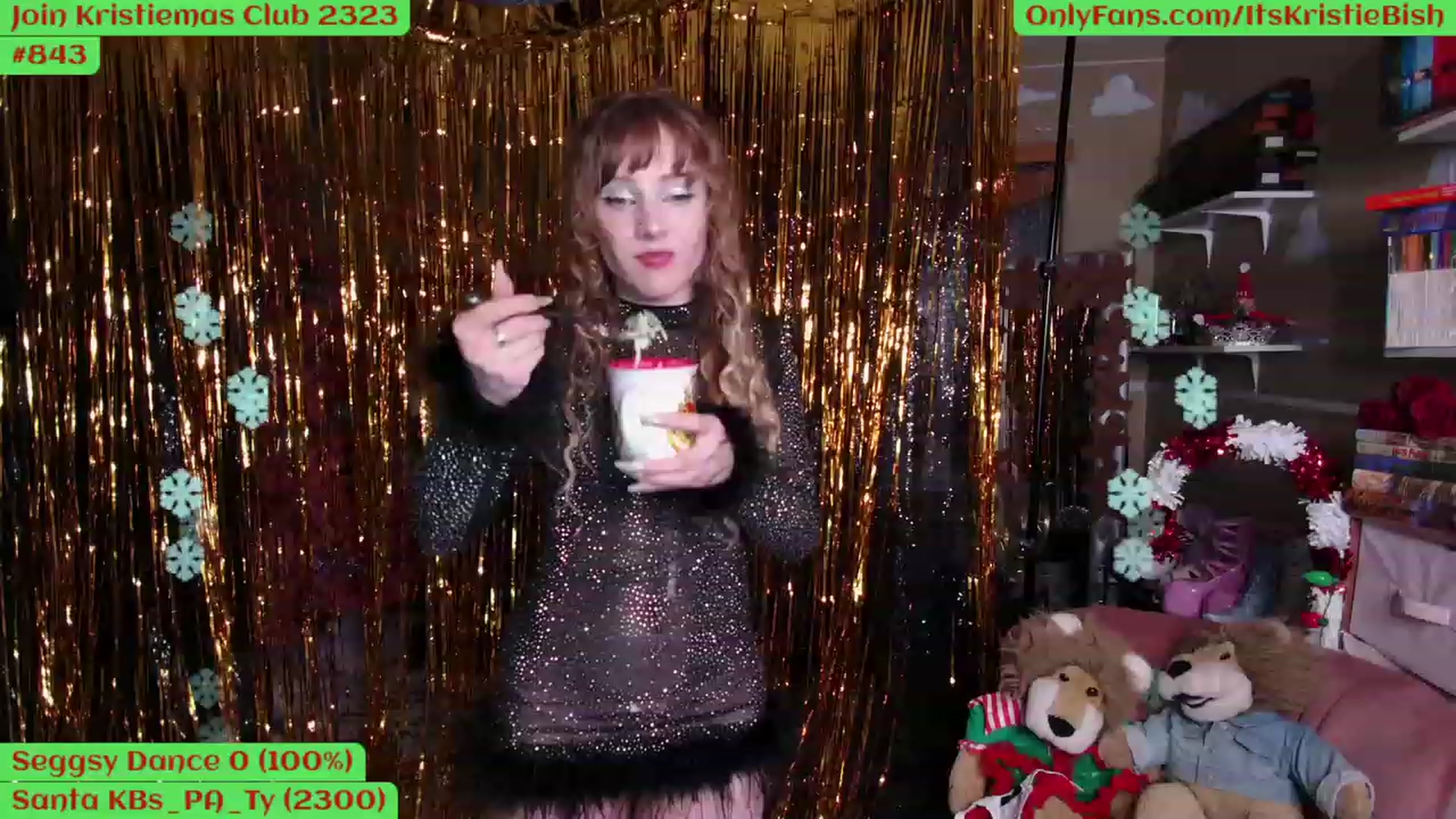 Gallery image thumbnail from Kristiemas's myfreecams stream on, 01/01/2023, 04:17 image 5 of 20