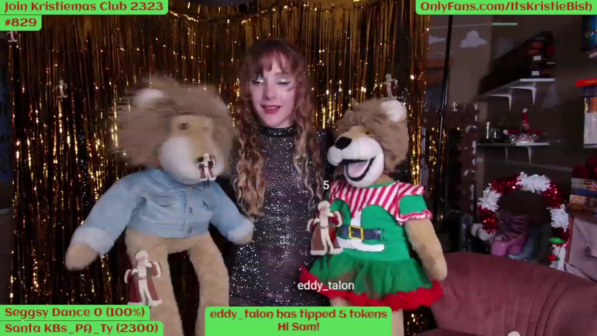 Gallery image thumbnail from Kristiemas's myfreecams stream on, 01/01/2023, 04:17 image 17 of 20