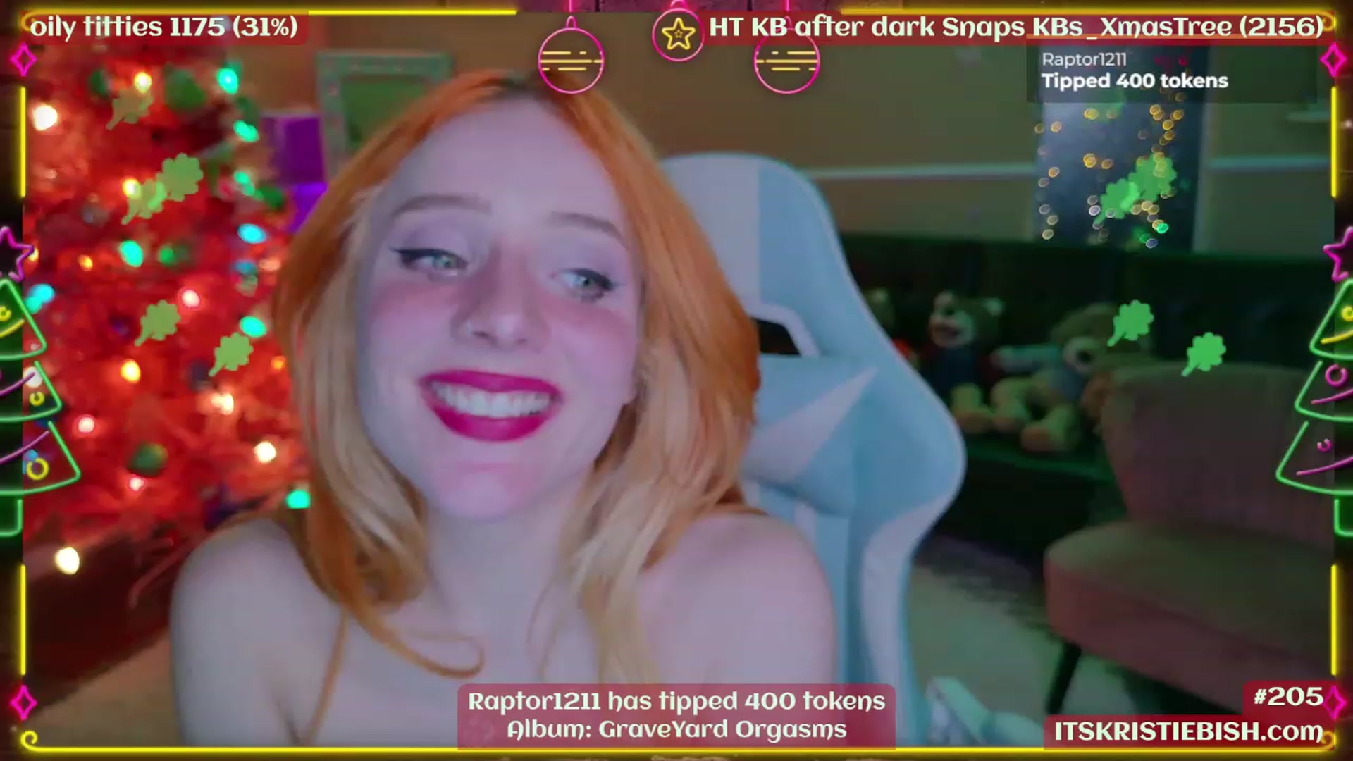 Gallery image thumbnail from Kristiemas's myfreecams stream on, 11/28/2023, 08:12 image 6 of 20