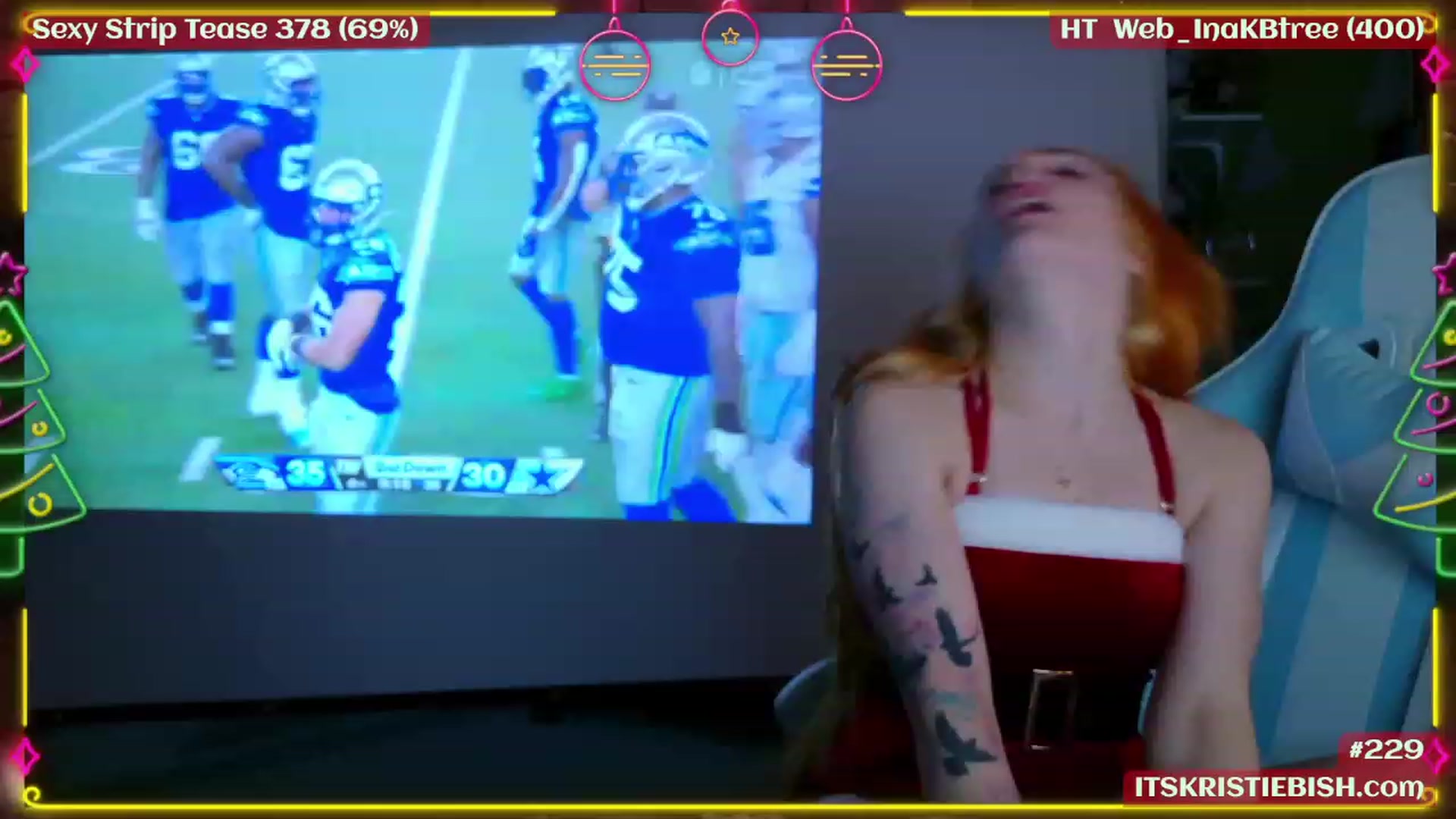 Gallery image thumbnail from Kristiemas's myfreecams stream on, 12/01/2023, 05:50 image 1 of 20
