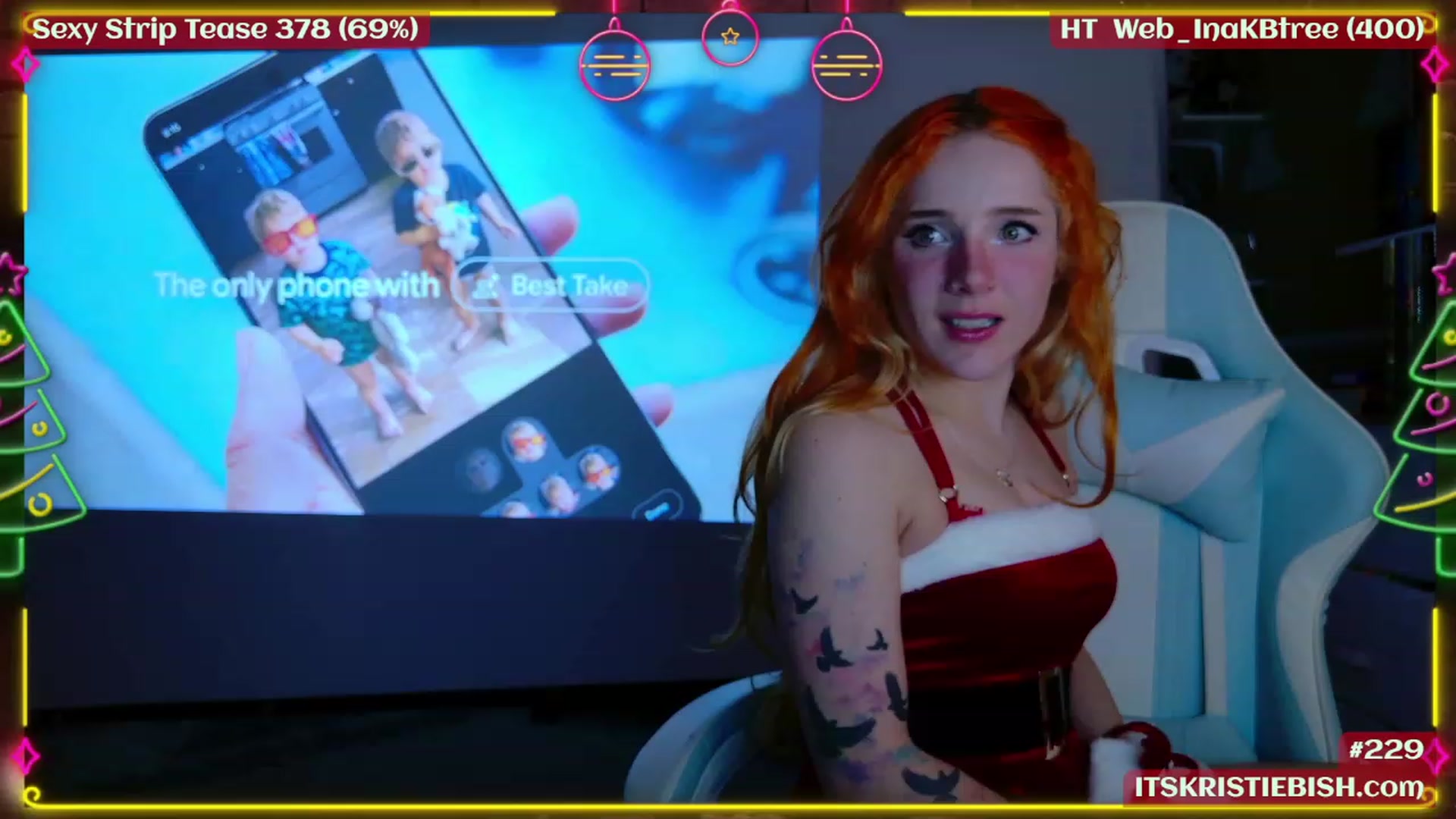 Gallery image thumbnail from Kristiemas's myfreecams stream on, 12/01/2023, 05:50 image 2 of 20