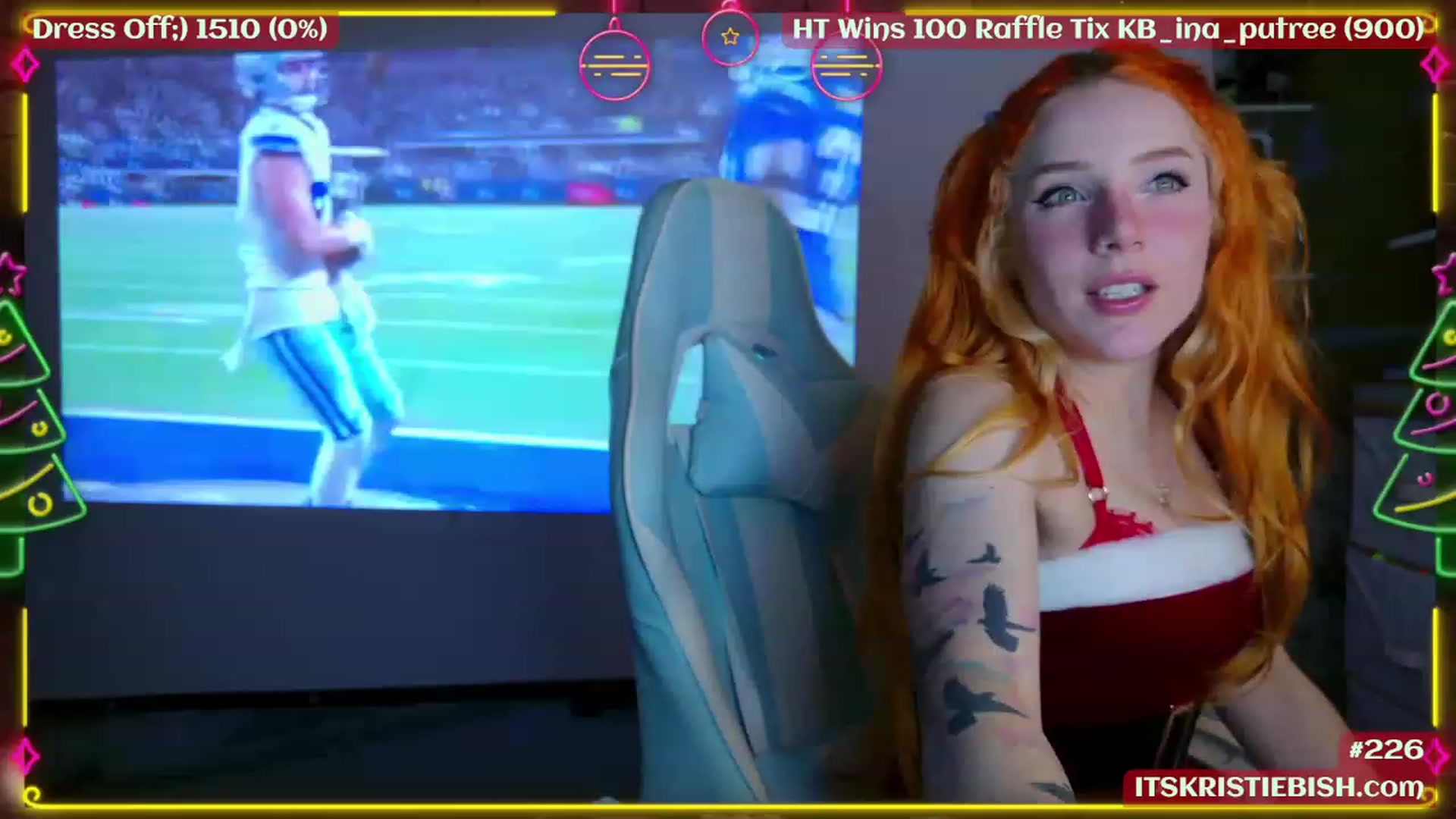 Gallery image thumbnail from Kristiemas's myfreecams stream on, 12/01/2023, 05:50 image 8 of 20