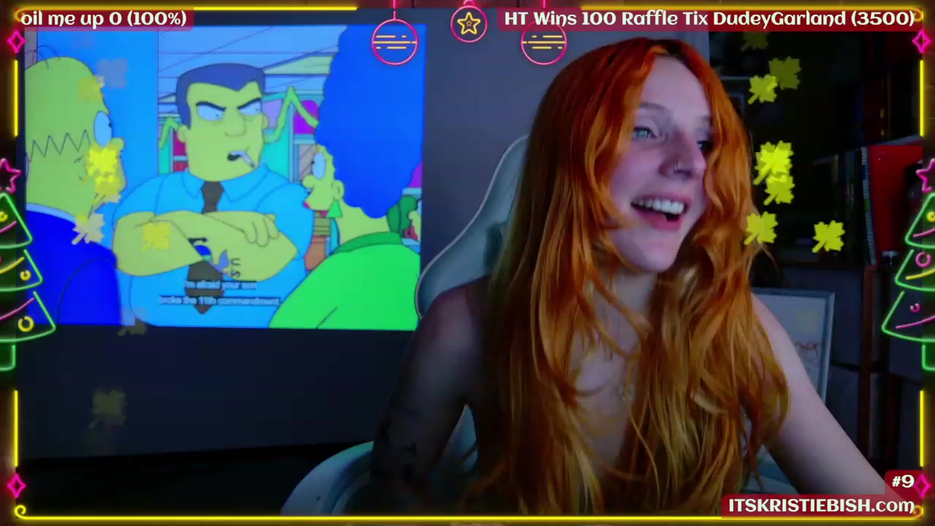 Gallery image thumbnail from Kristiemas's myfreecams stream on, 12/01/2023, 08:57 image 8 of 20