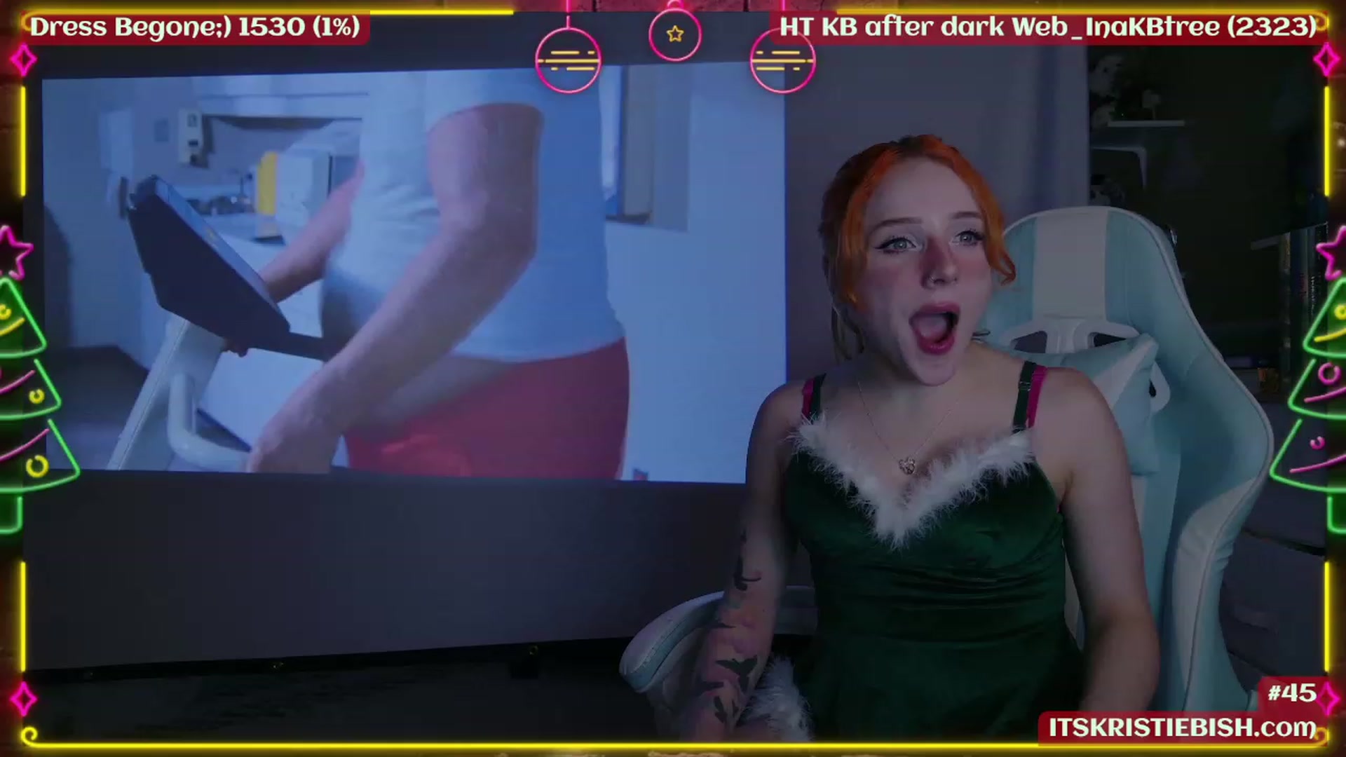 Gallery image thumbnail from Kristiemas's myfreecams stream on, 12/02/2023, 07:08 image 14 of 20
