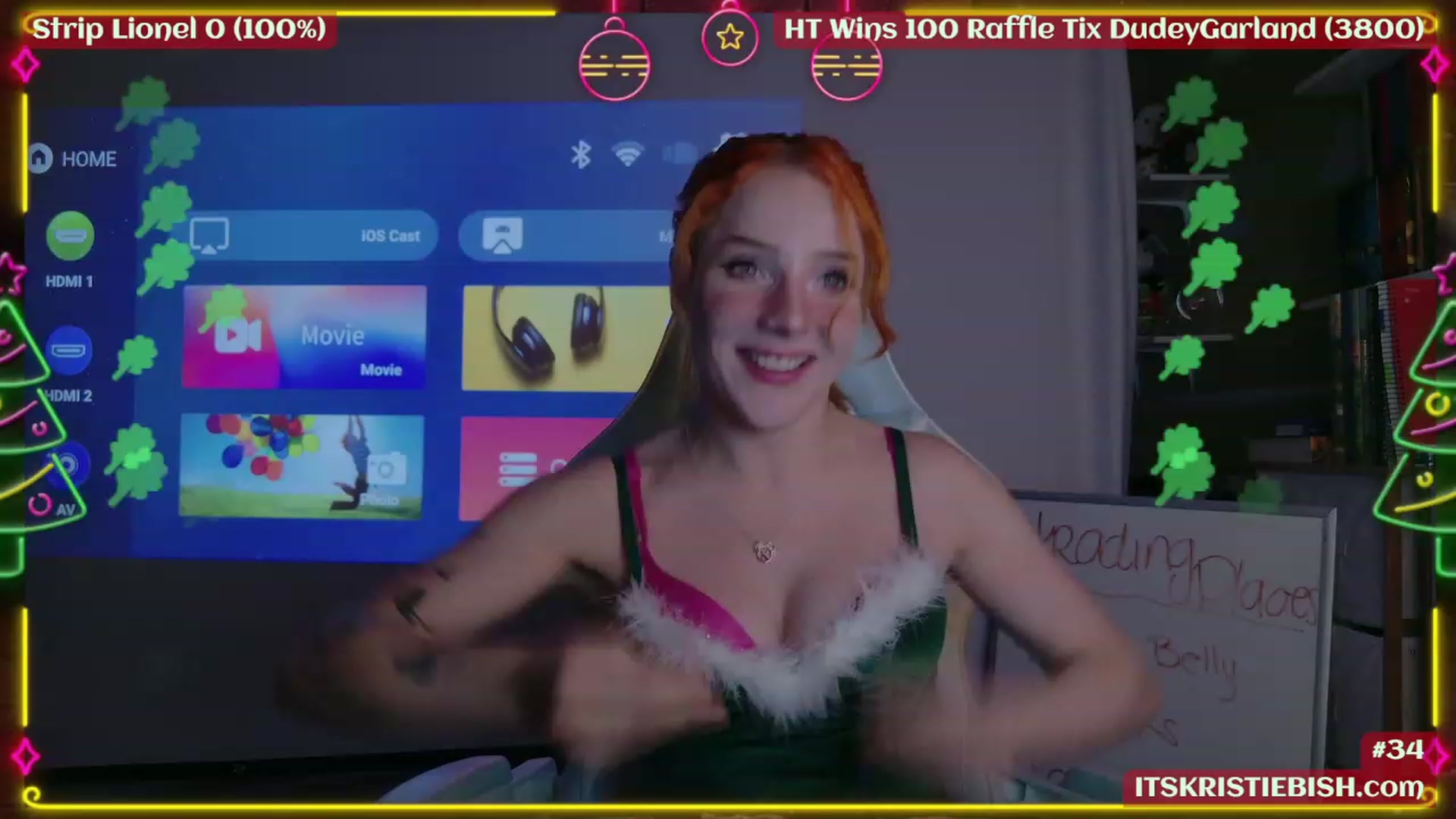 Gallery image thumbnail from Kristiemas's myfreecams stream on, 12/02/2023, 07:08 image 1 of 20
