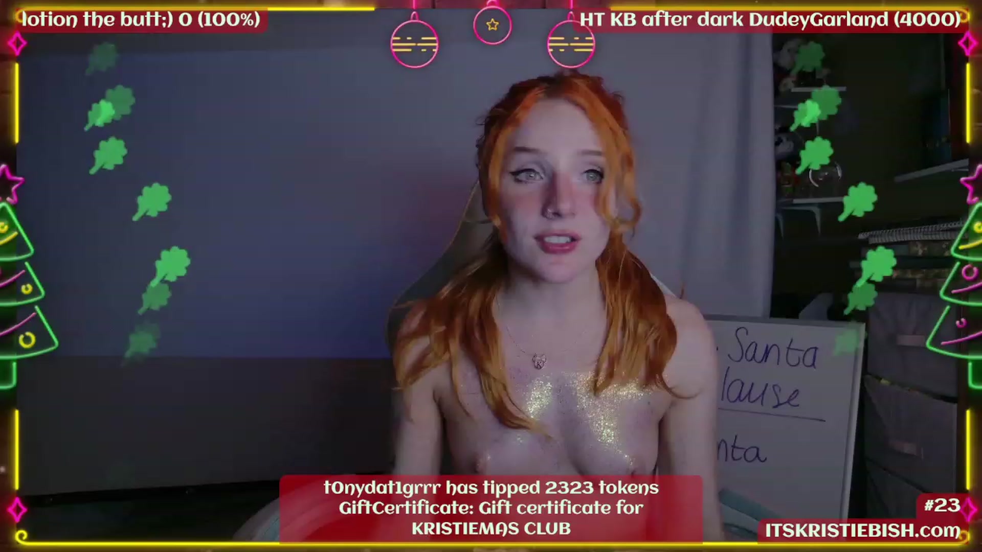 Gallery image thumbnail from Kristiemas's myfreecams stream on, 12/02/2023, 09:06 image 6 of 20