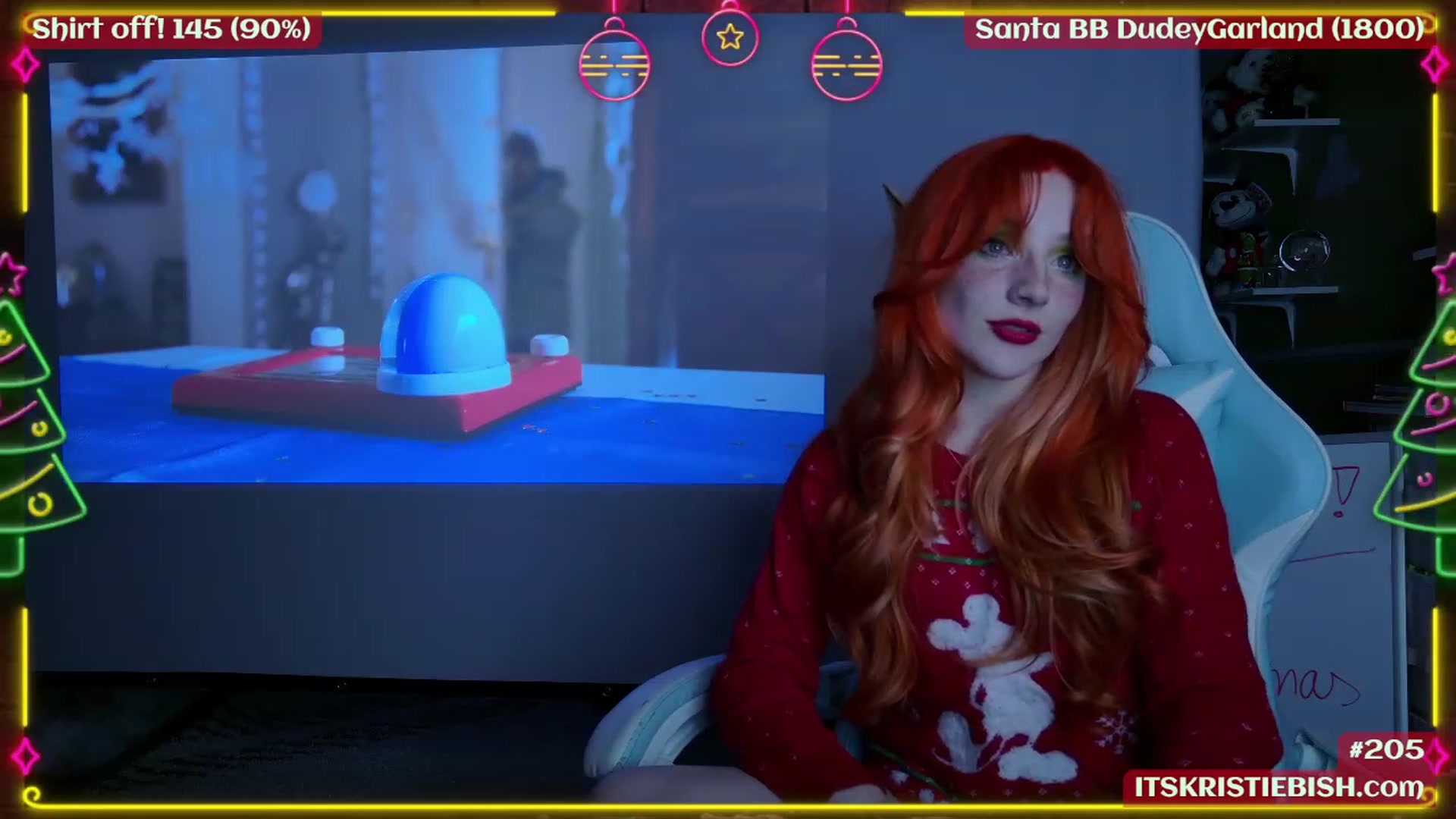 Gallery image thumbnail from Kristiemas's myfreecams stream on, 12/10/2023, 06:05 image 20 of 20