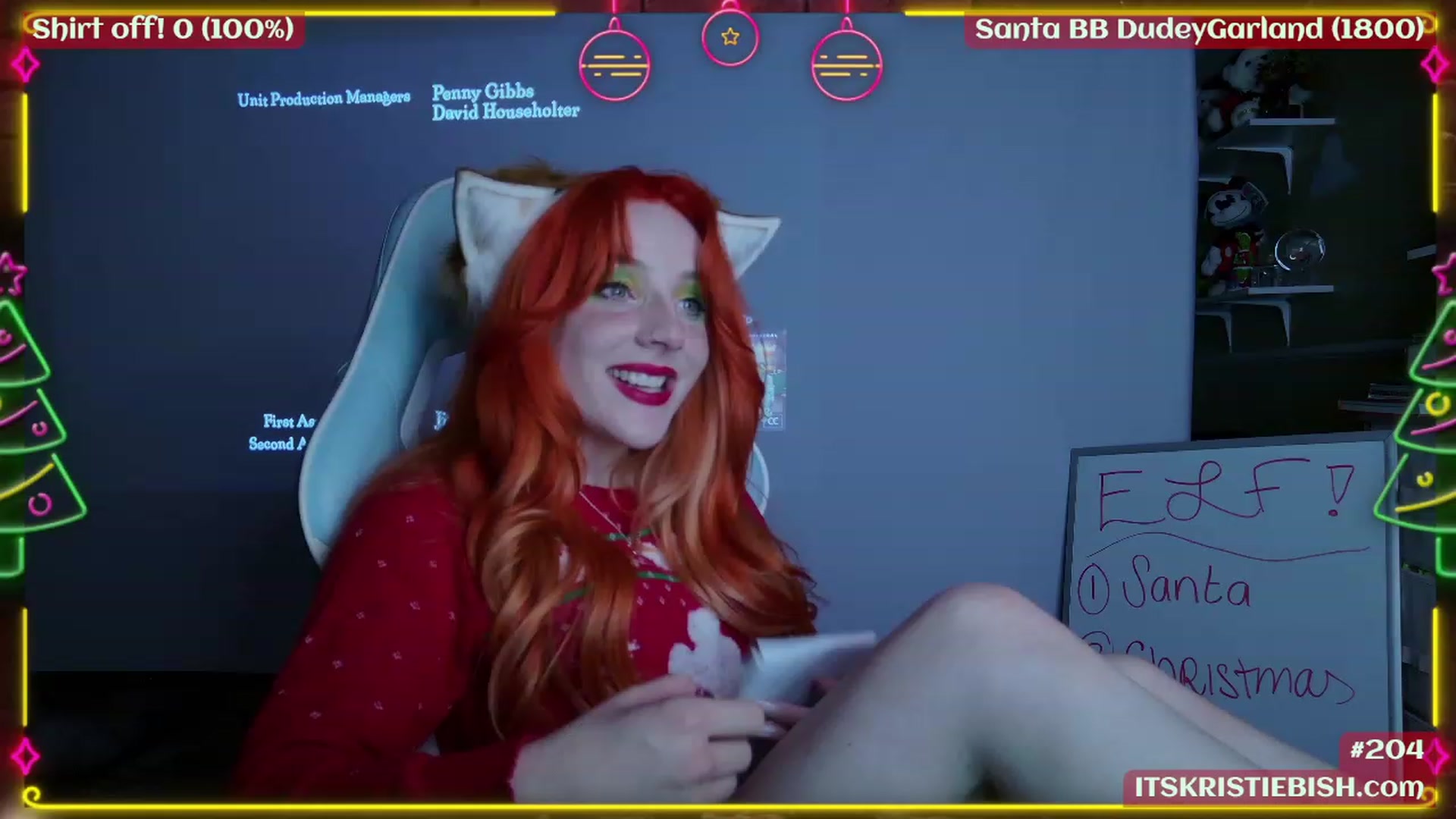 Gallery image thumbnail from Kristiemas's myfreecams stream on, 12/10/2023, 08:53 image 2 of 20