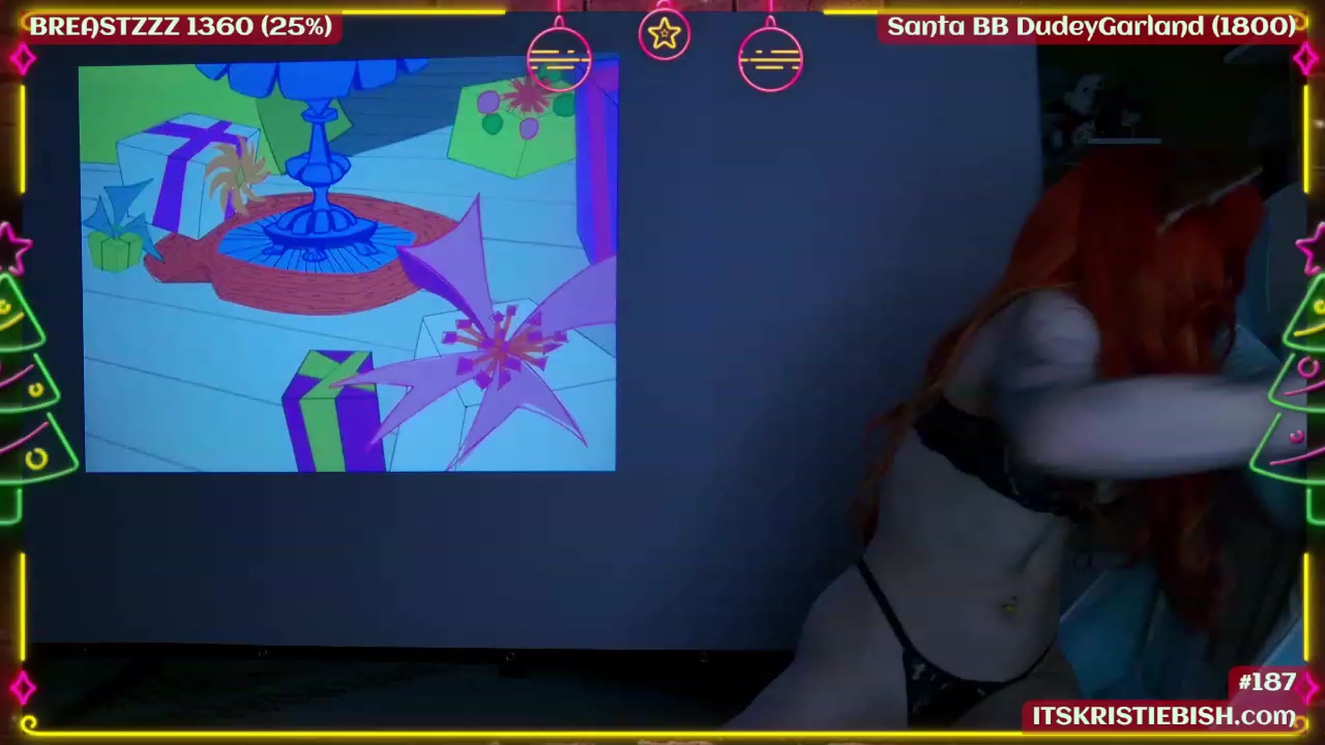 Gallery image thumbnail from Kristiemas's myfreecams stream on, 12/10/2023, 08:53 image 4 of 20