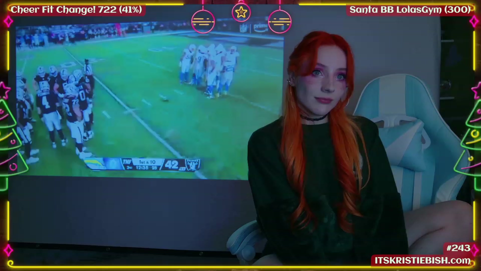 Gallery image thumbnail from Kristiemas's myfreecams stream on, 12/15/2023, 04:09 image 9 of 20