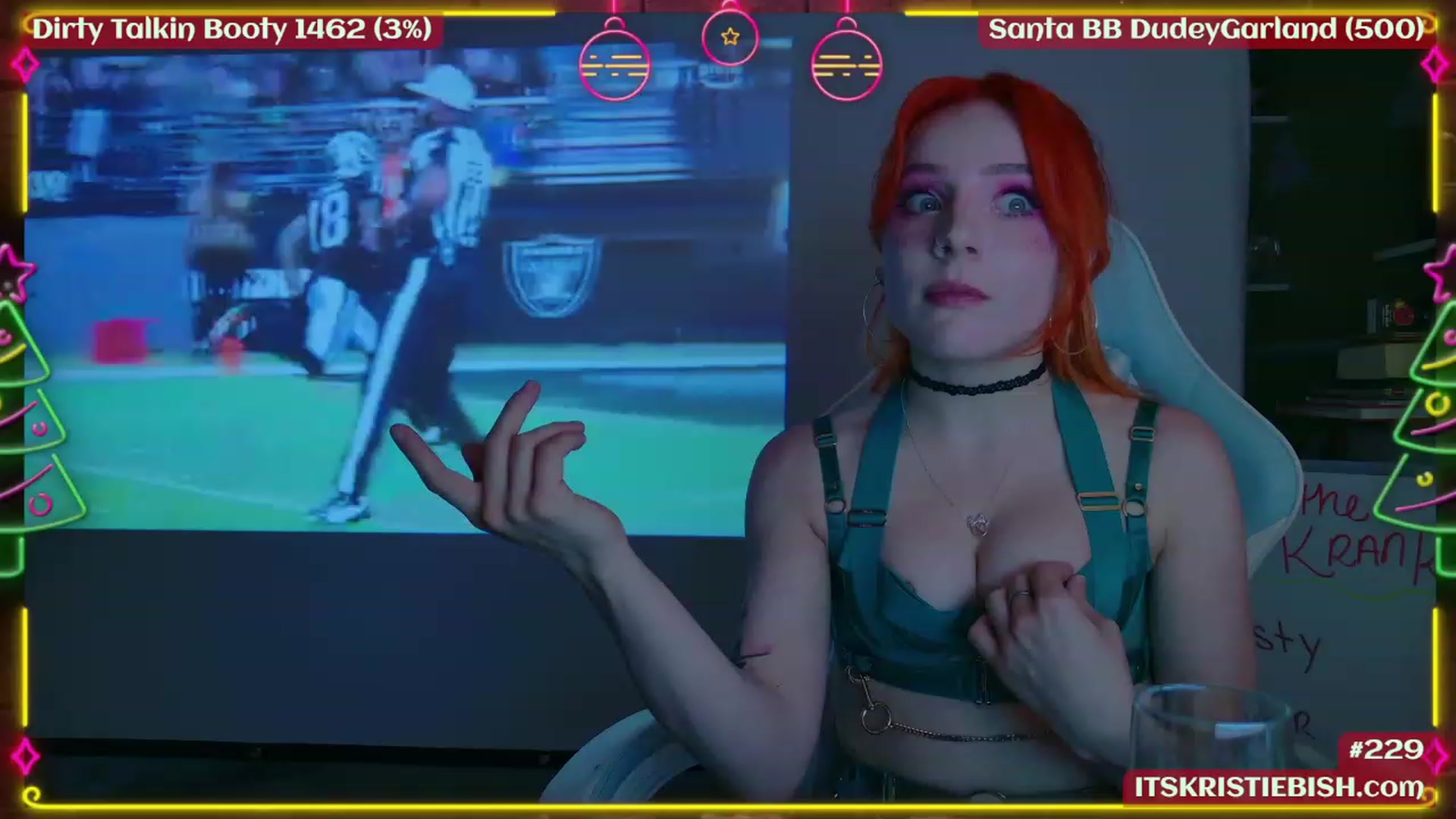Gallery image thumbnail from Kristiemas's myfreecams stream on, 12/15/2023, 04:09 image 20 of 20