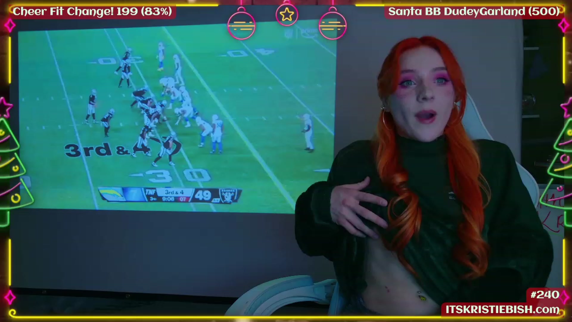 Gallery image thumbnail from Kristiemas's myfreecams stream on, 12/15/2023, 04:09 image 12 of 20