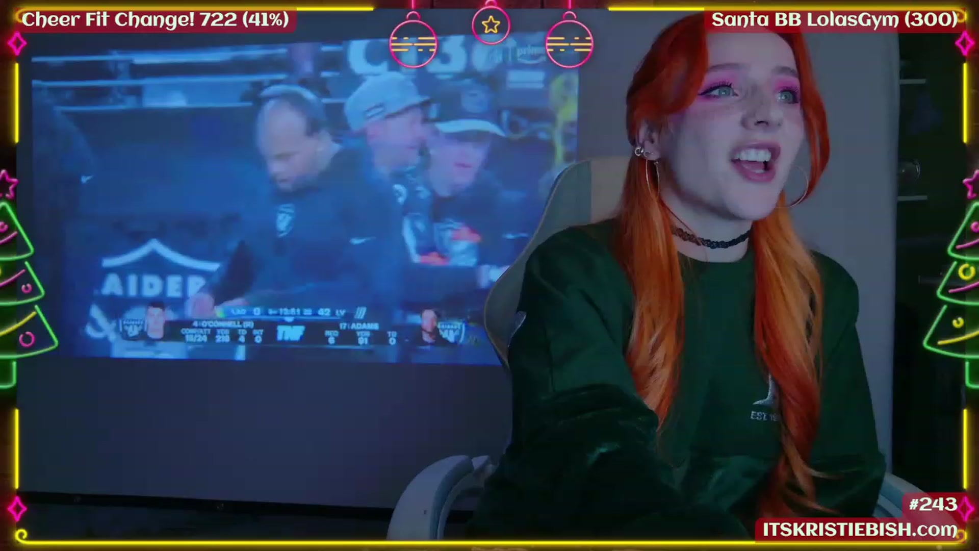 Gallery image thumbnail from Kristiemas's myfreecams stream on, 12/15/2023, 04:09 image 8 of 20
