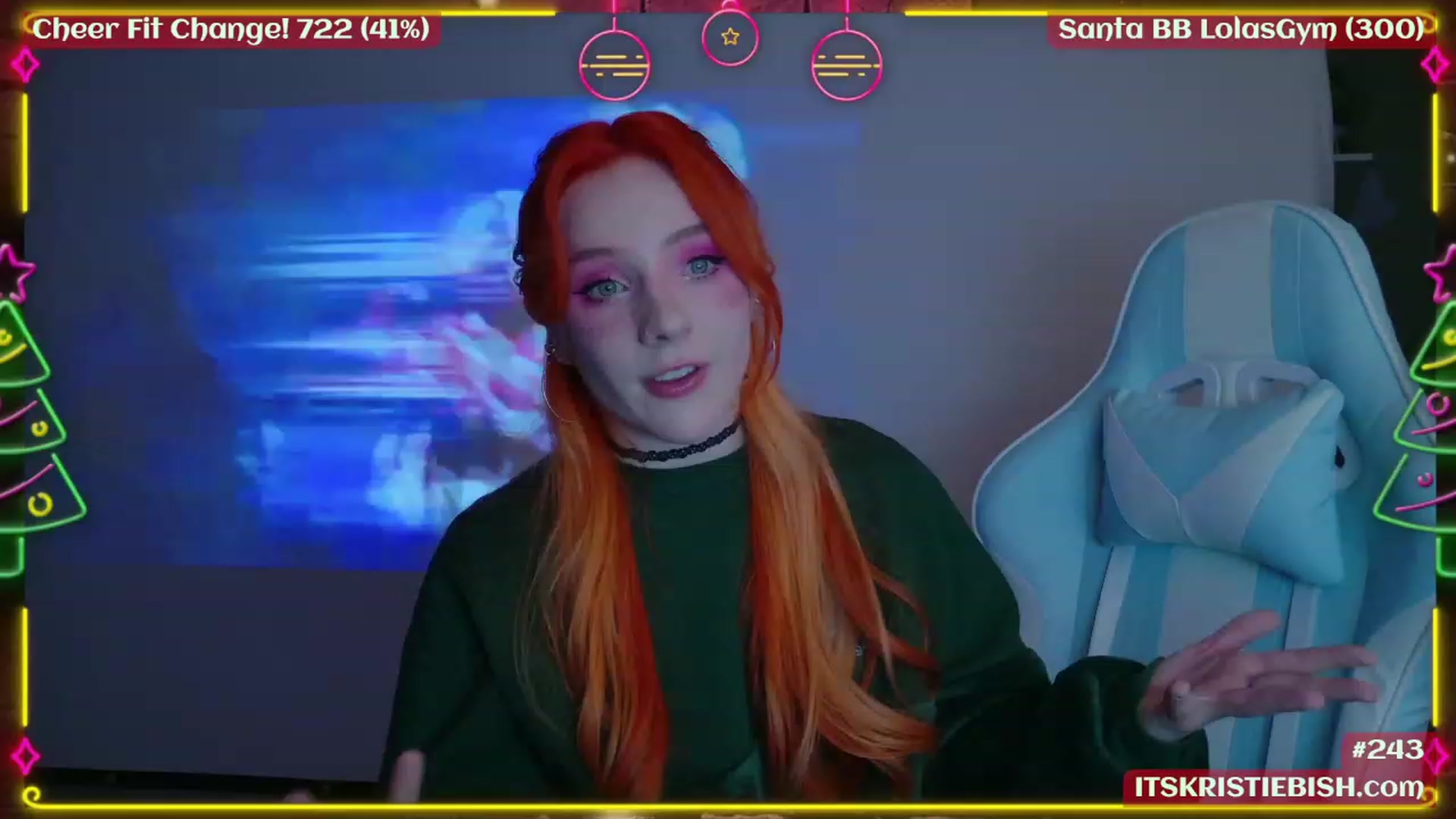 Gallery image thumbnail from Kristiemas's myfreecams stream on, 12/15/2023, 04:09 image 7 of 20