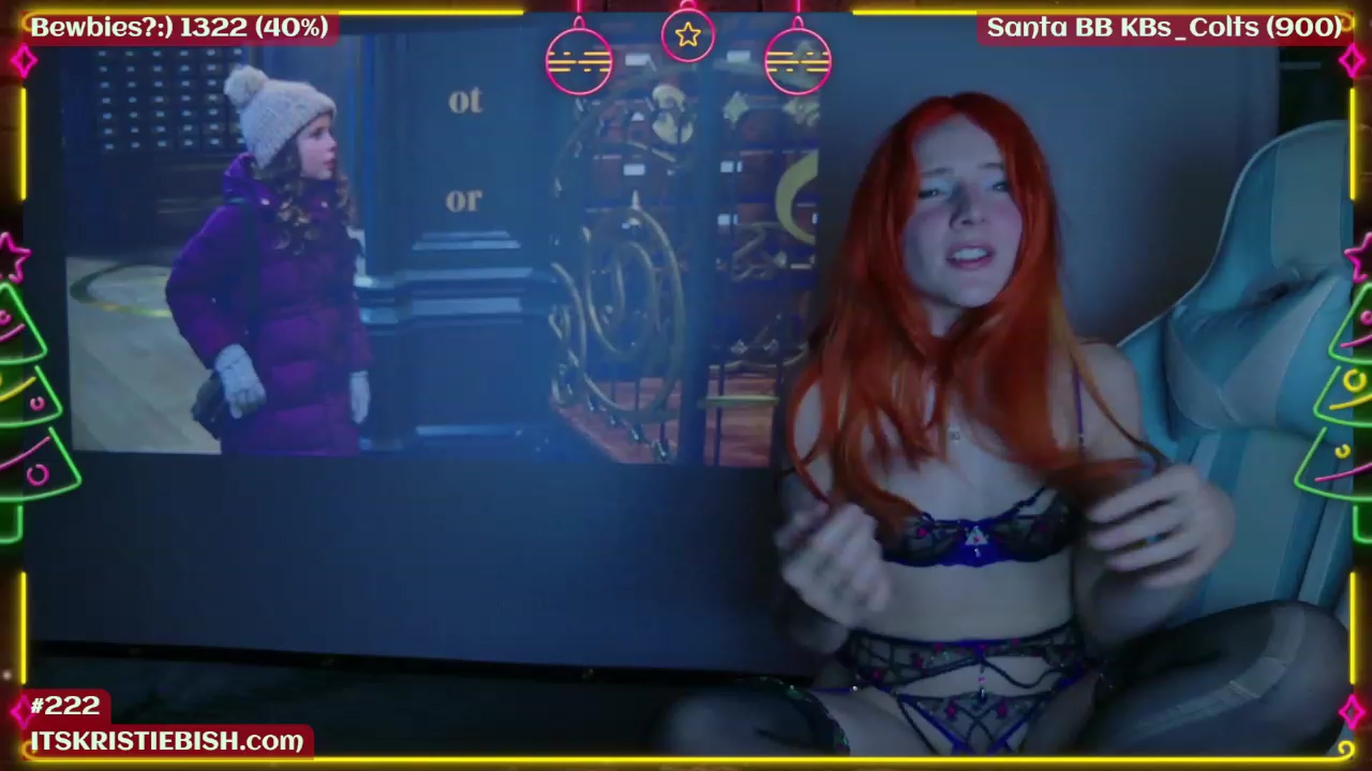 Gallery image thumbnail from Kristiemas's myfreecams stream on, 12/16/2023, 07:10 image 16 of 20