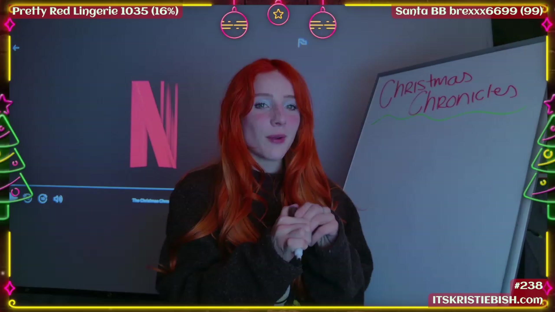 Gallery image thumbnail from Kristiemas's myfreecams stream on, 12/16/2023, 07:10 image 4 of 20