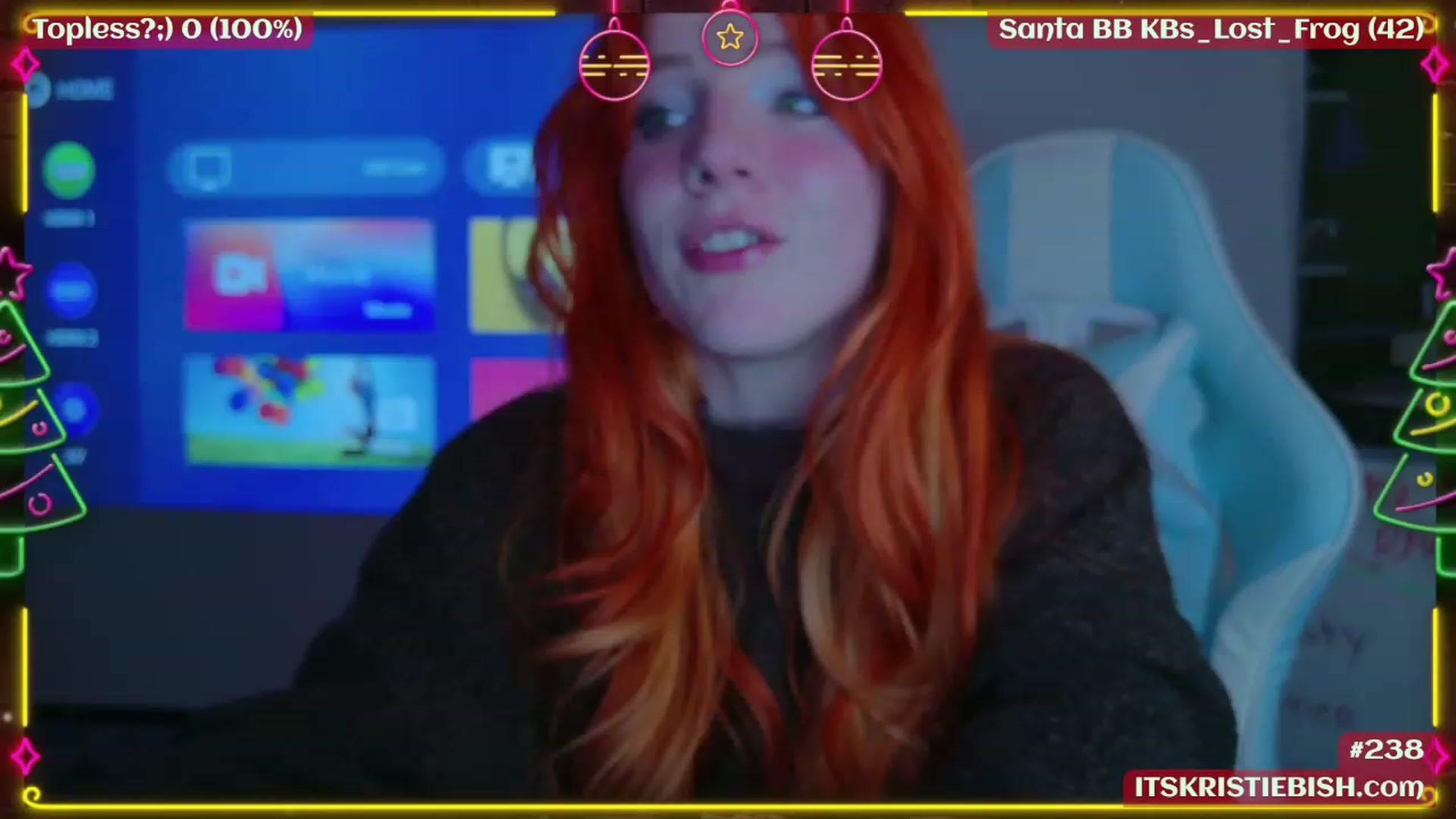 Gallery image thumbnail from Kristiemas's myfreecams stream on, 12/16/2023, 07:10 image 2 of 20