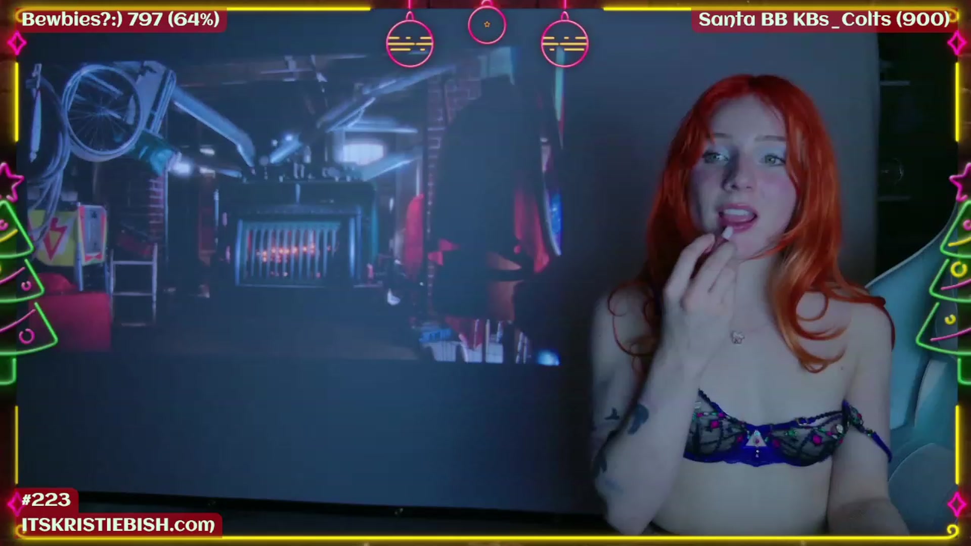 Gallery image thumbnail from Kristiemas's myfreecams stream on, 12/16/2023, 09:05 image 11 of 20