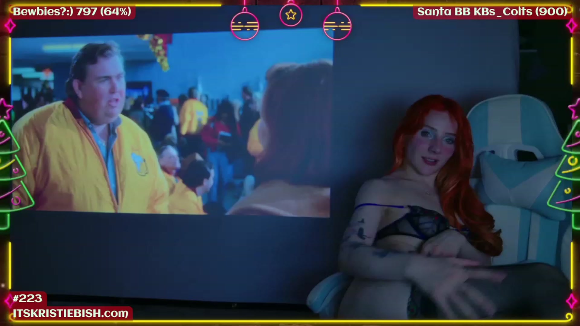 Gallery image thumbnail from Kristiemas's myfreecams stream on, 12/16/2023, 09:05 image 12 of 20