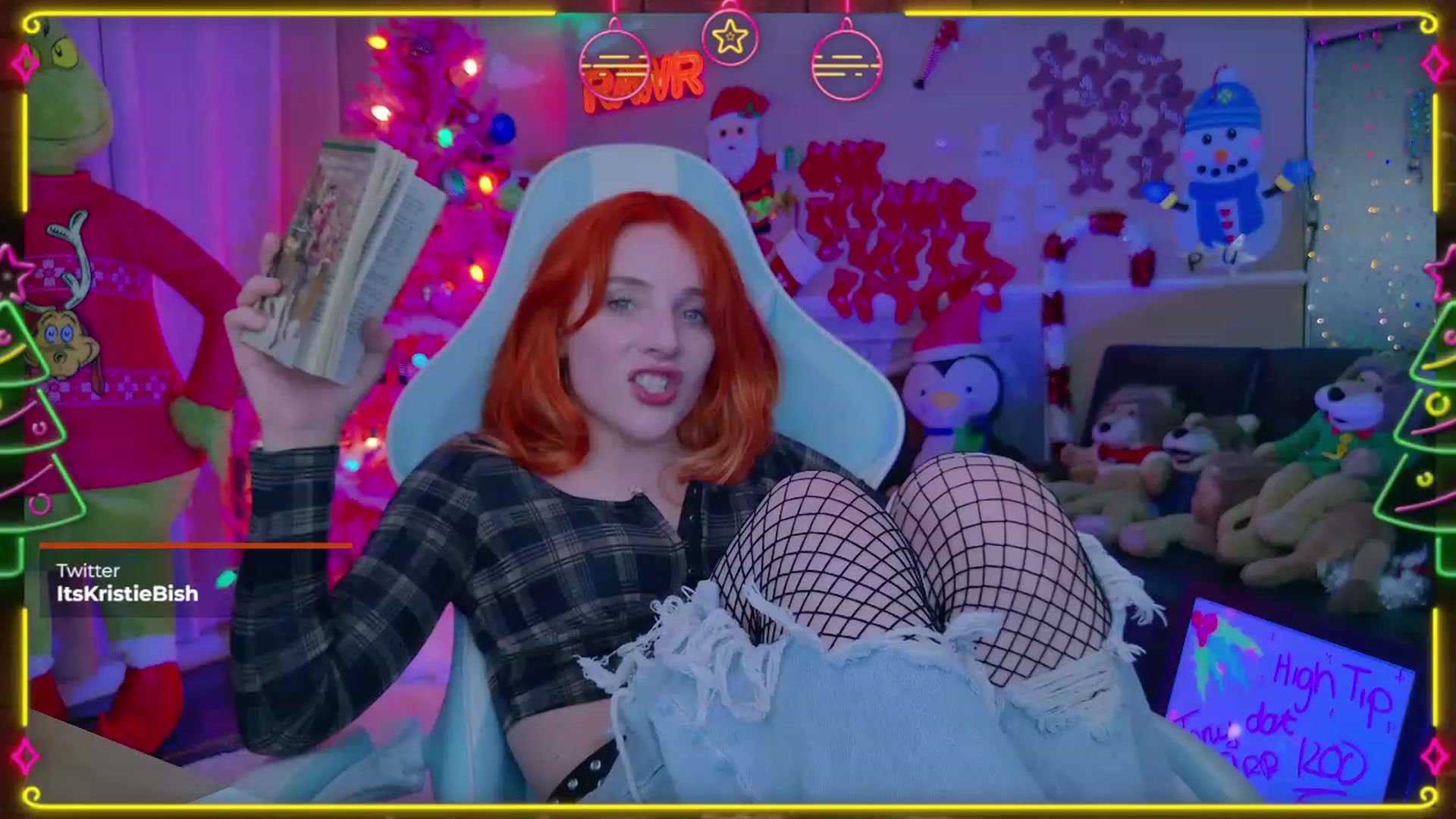 Gallery image thumbnail from Kristiemas's myfreecams stream on, 12/18/2023, 06:15 image 9 of 20