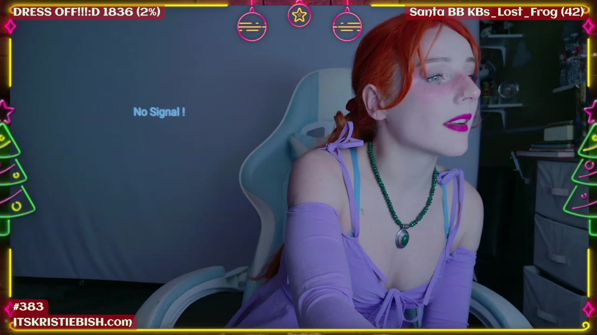 Gallery image thumbnail from Kristiemas's myfreecams stream on, 12/23/2023, 06:05 image 14 of 20