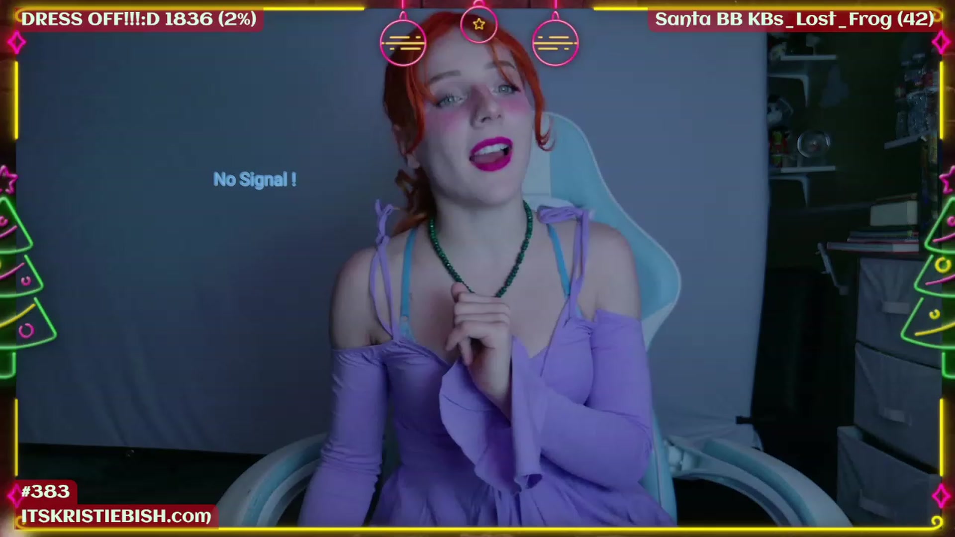 Gallery image thumbnail from Kristiemas's myfreecams stream on, 12/23/2023, 06:05 image 16 of 20