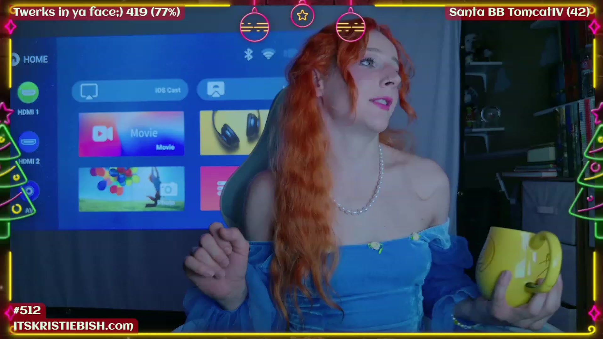 Gallery image thumbnail from Kristiemas's myfreecams stream on, 12/29/2023, 06:58 image 3 of 20