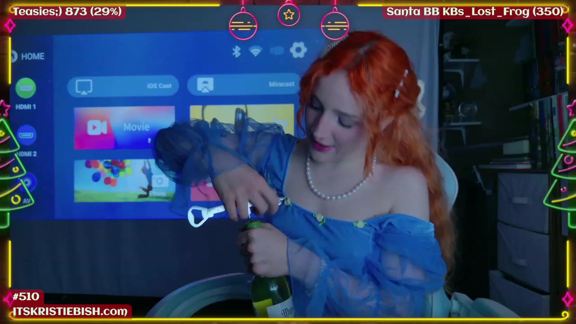 Gallery image thumbnail from Kristiemas's myfreecams stream on, 12/29/2023, 06:58 image 5 of 20
