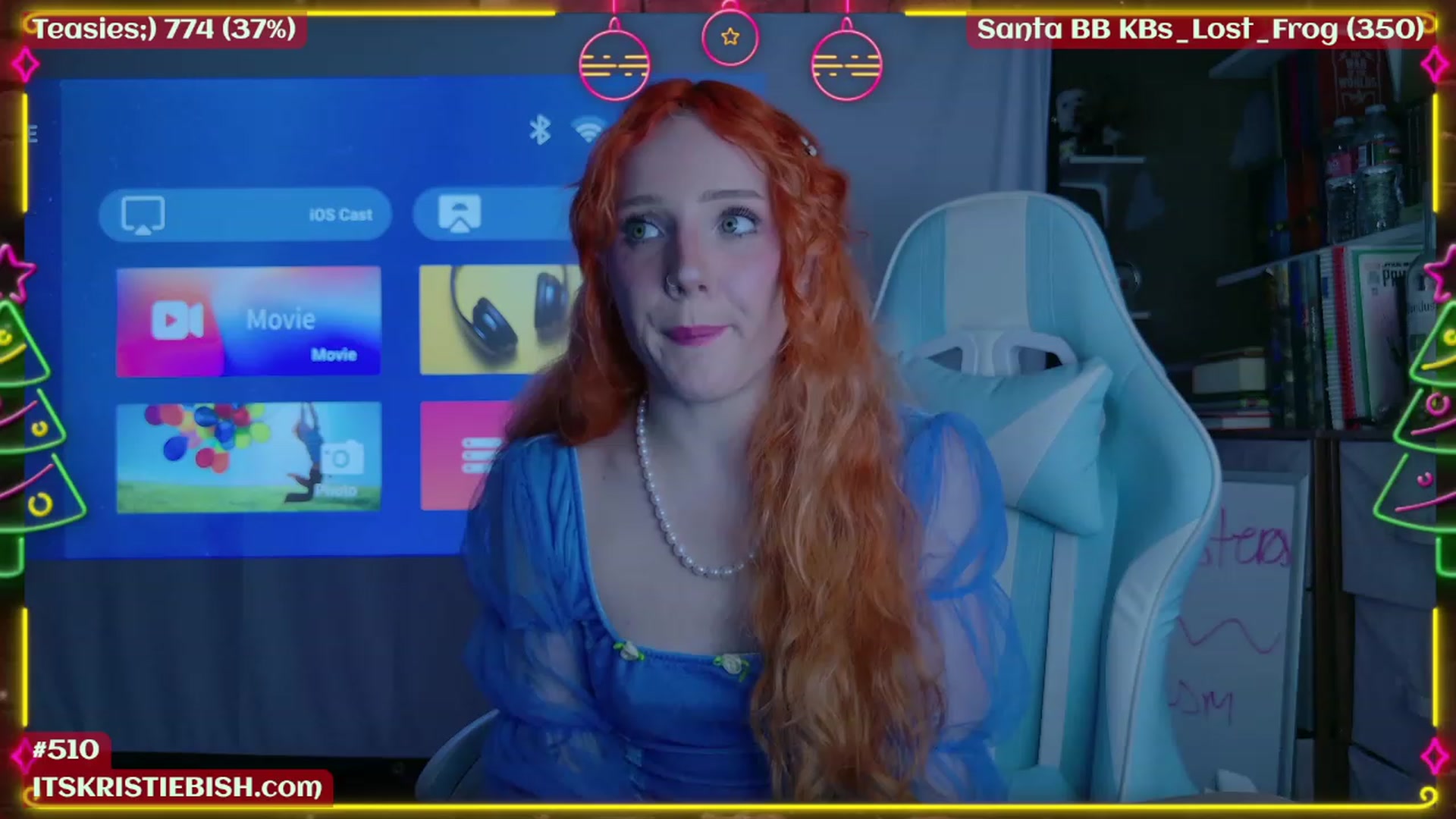 Gallery image thumbnail from Kristiemas's myfreecams stream on, 12/29/2023, 06:58 image 8 of 20