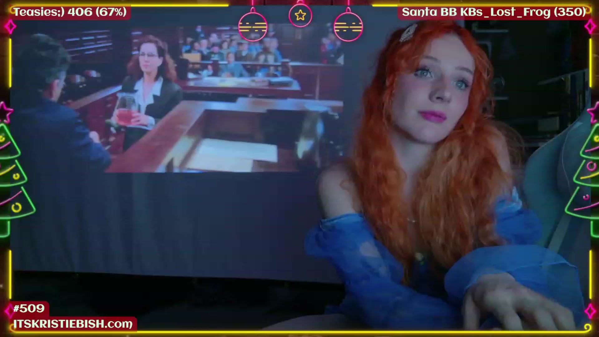 Gallery image thumbnail from Kristiemas's myfreecams stream on, 12/29/2023, 06:58 image 13 of 20