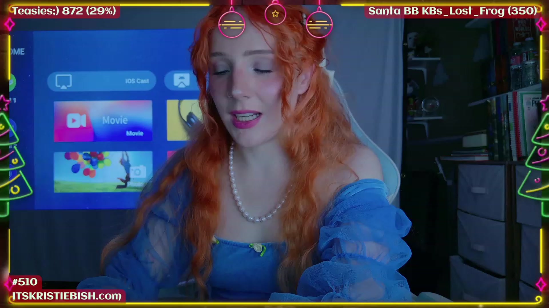 Gallery image thumbnail from Kristiemas's myfreecams stream on, 12/29/2023, 06:58 image 6 of 20