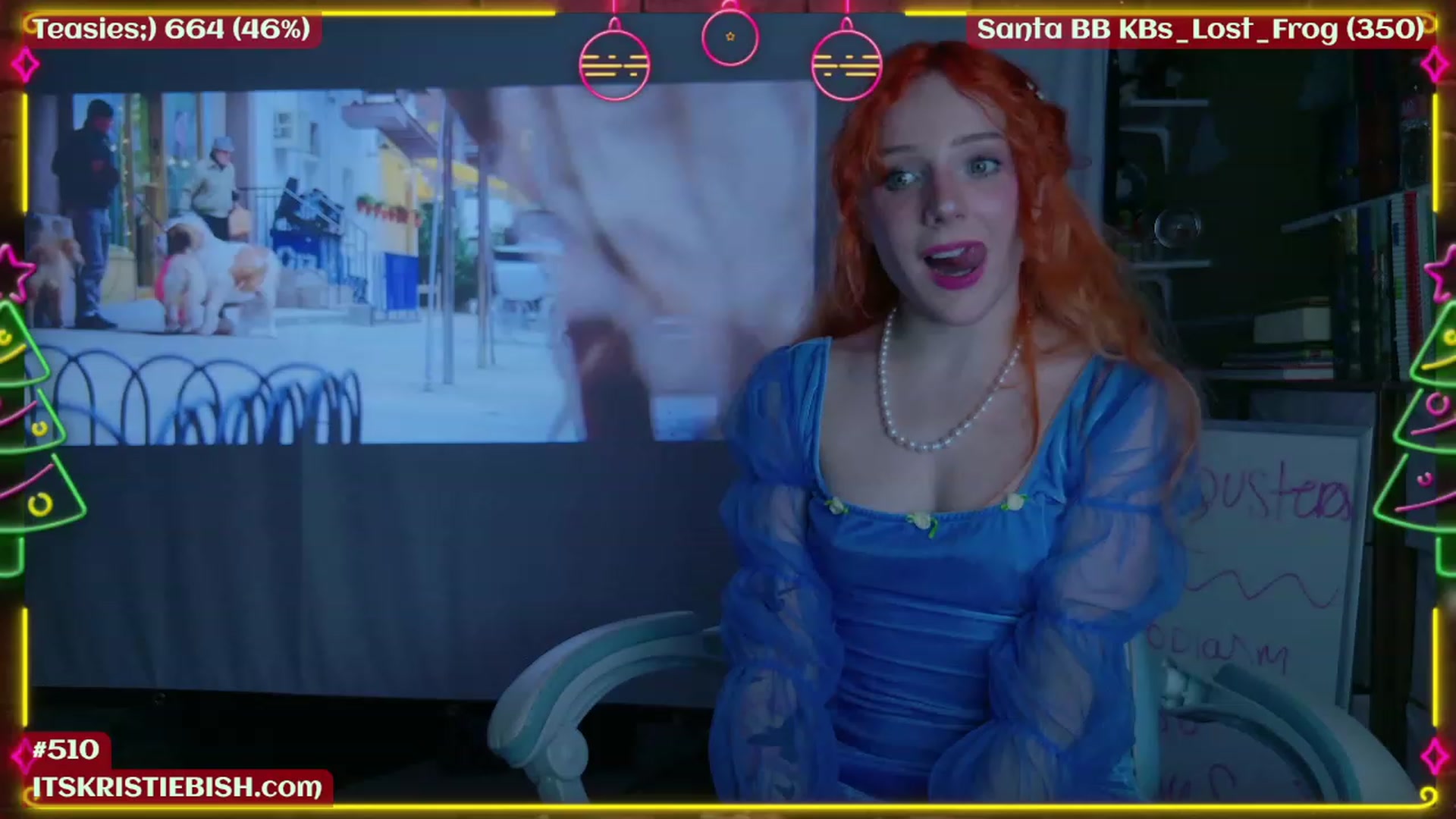 Gallery image thumbnail from Kristiemas's myfreecams stream on, 12/29/2023, 06:58 image 9 of 20